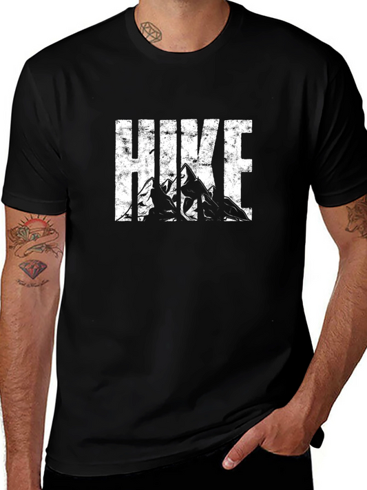 Hike Mountain Graphic Black T-Shirt