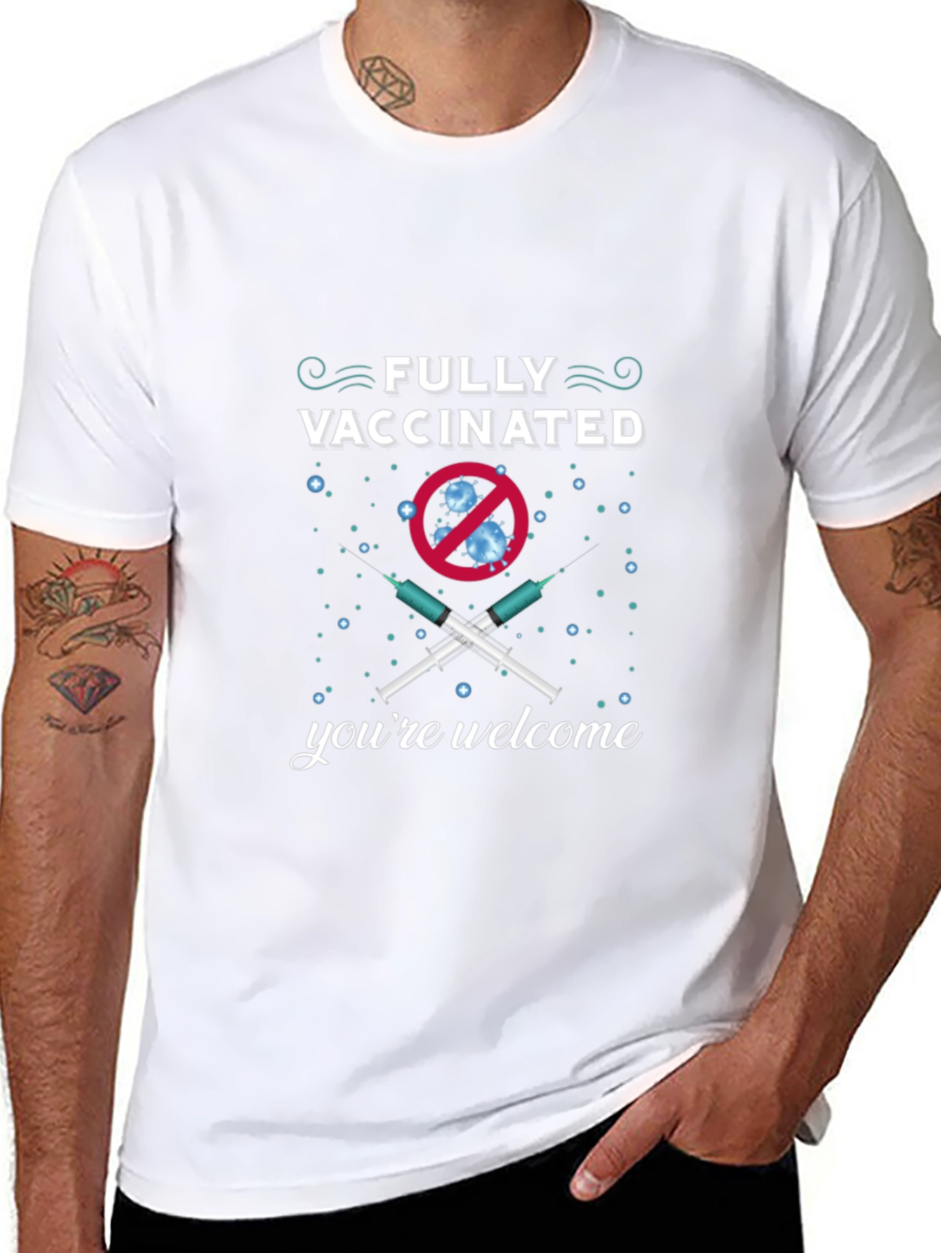 Fully Vaccinated Novelty T-Shirt