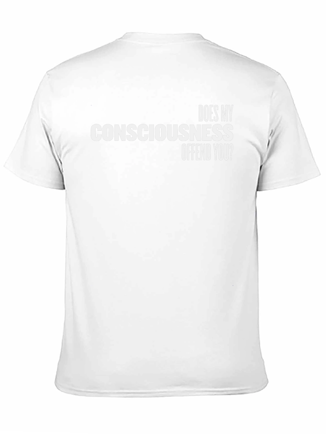 Consciousness Graphic Tee - Mens Black T-Shirt
