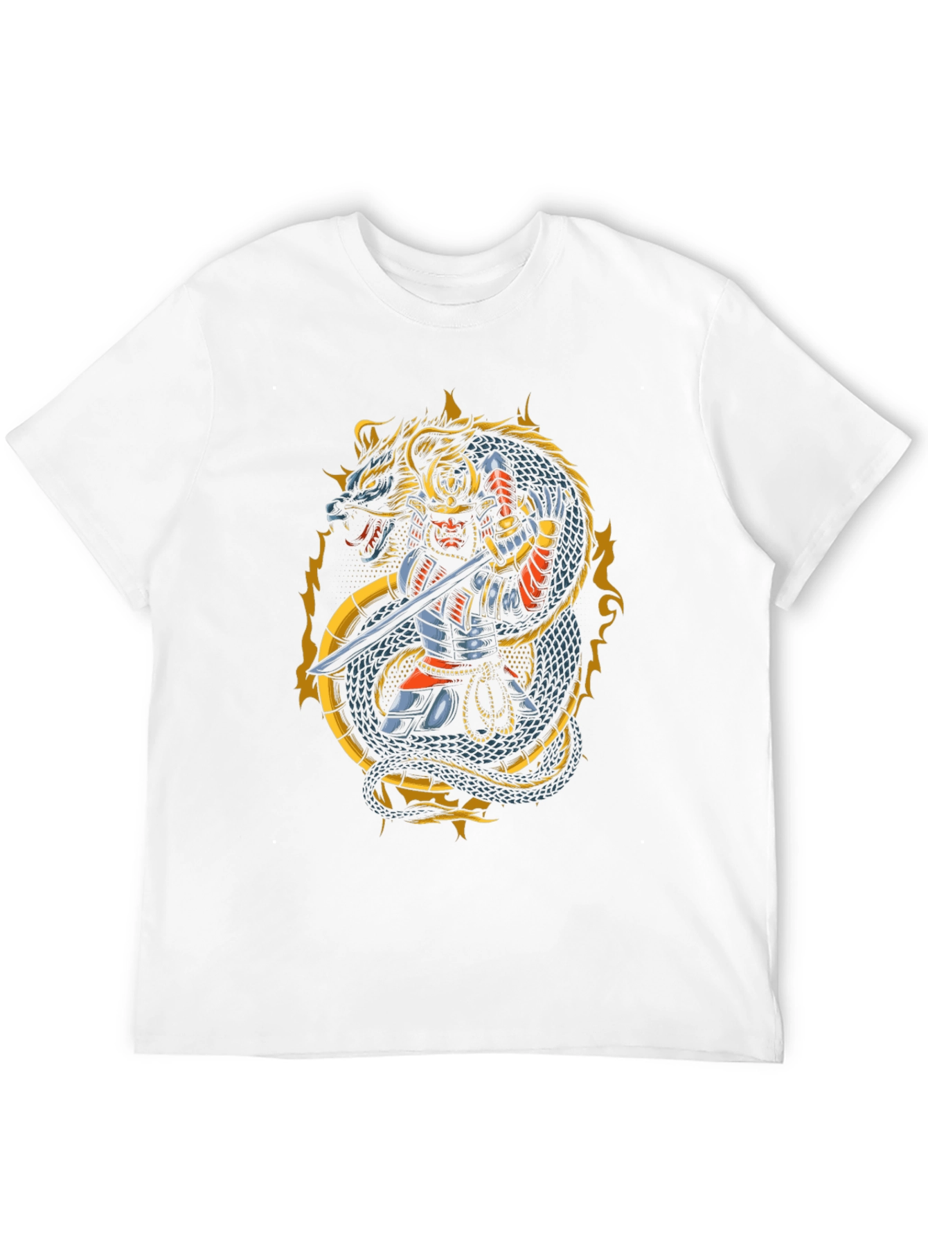Samurai Dragon Graphic Tee