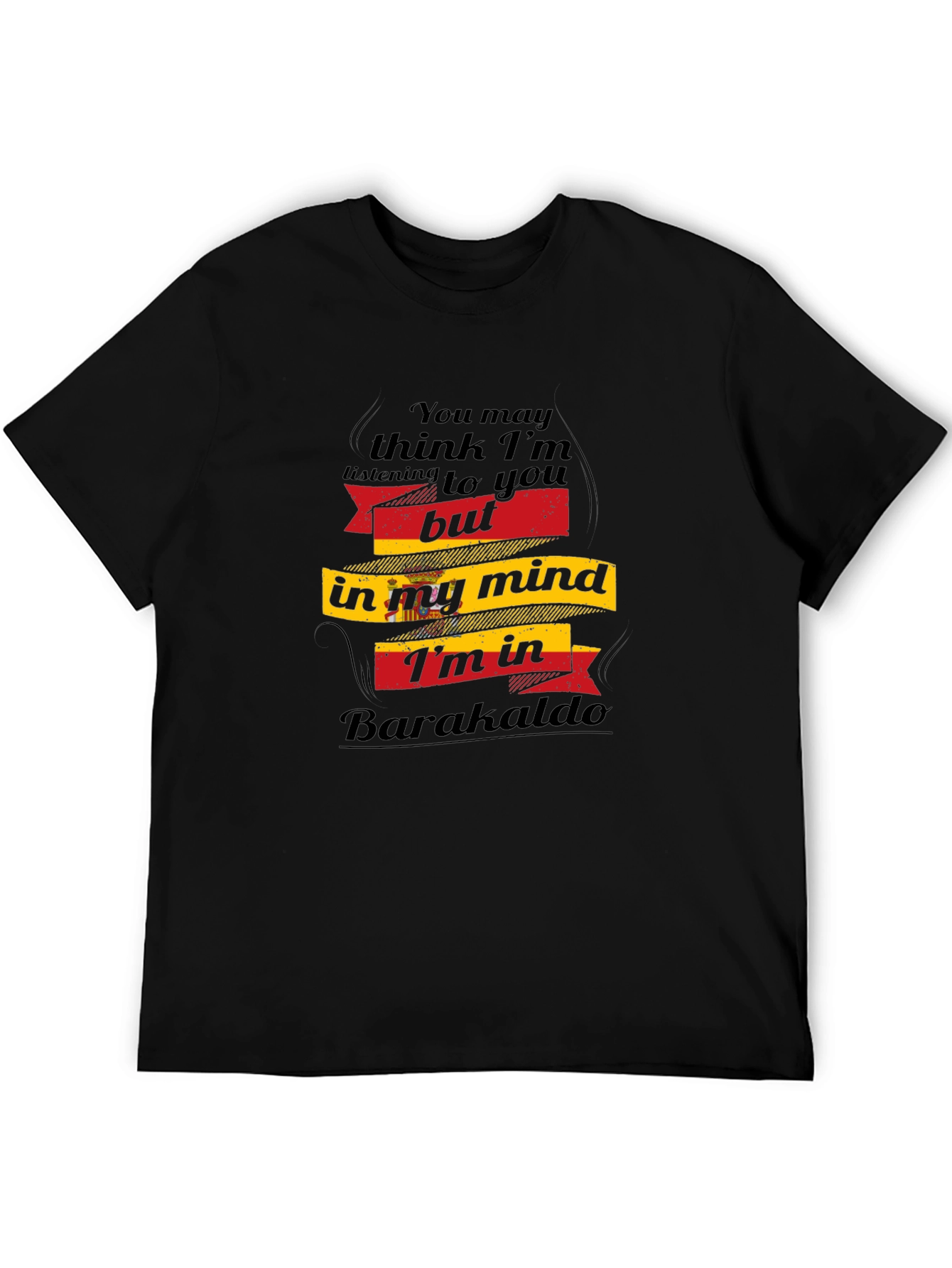 Barakaldo Mind T-Shirt Funny Spain Travel Tee