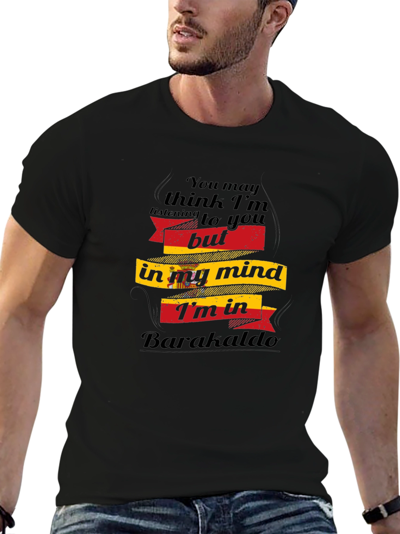 Barakaldo Mind T-Shirt Funny Spain Travel Tee