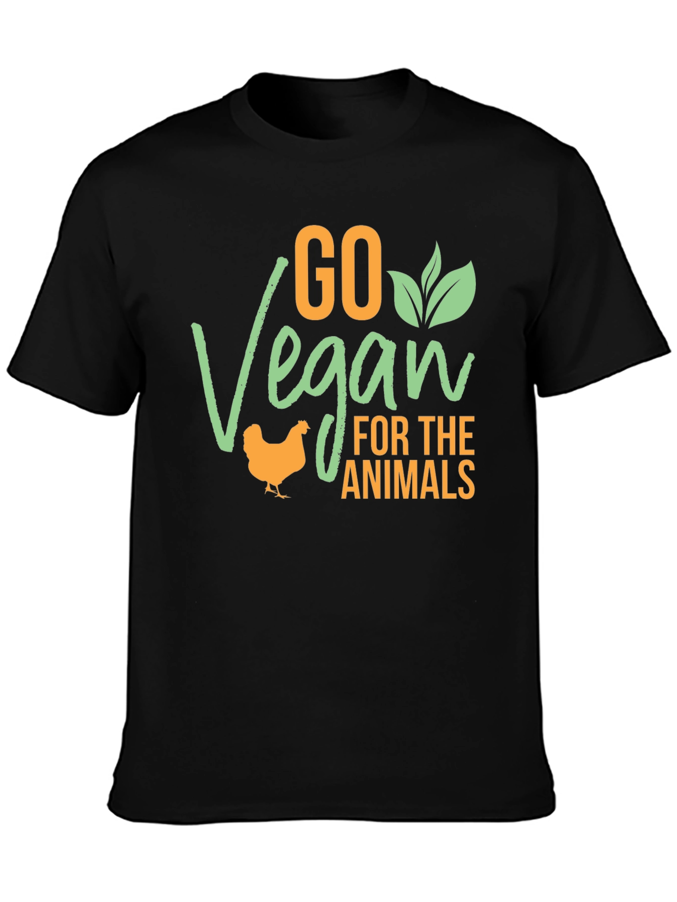 Go Vegan For The Animals T-Shirt