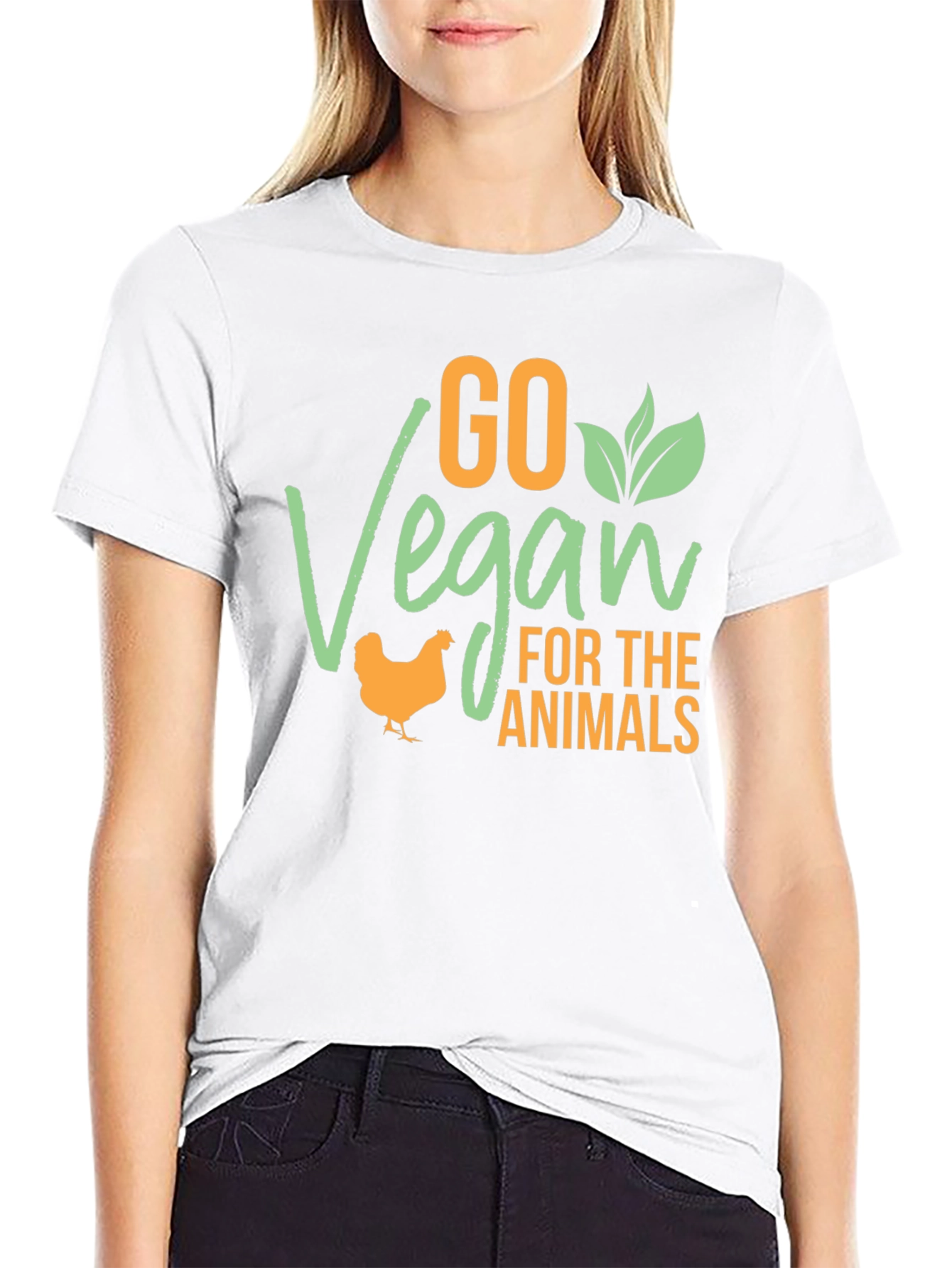 Go Vegan For The Animals T-Shirt