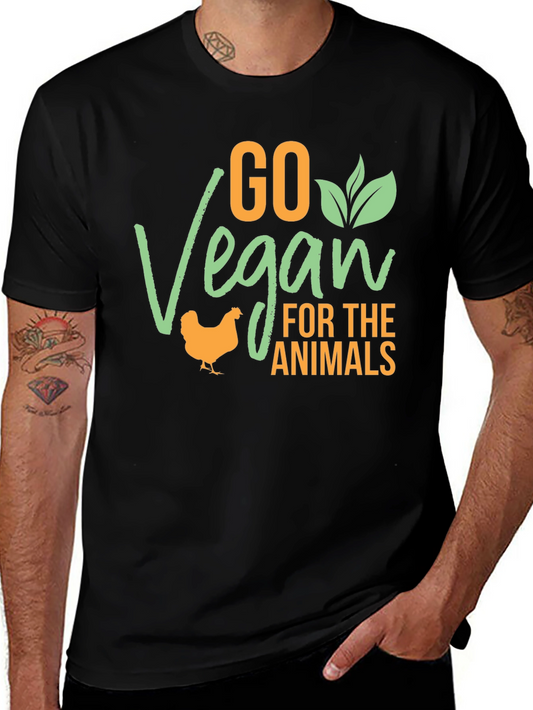 Go Vegan For The Animals T-Shirt