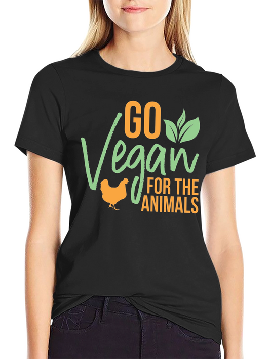 Go Vegan For The Animals T-Shirt