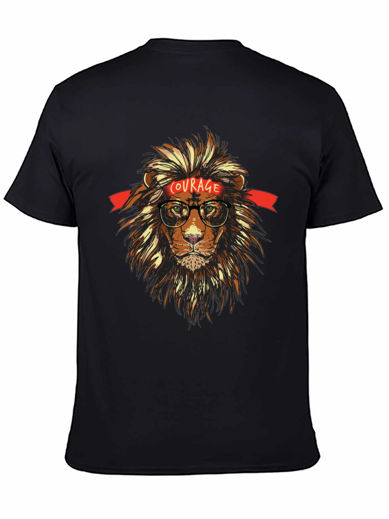 Courage Lion Graphic Tee