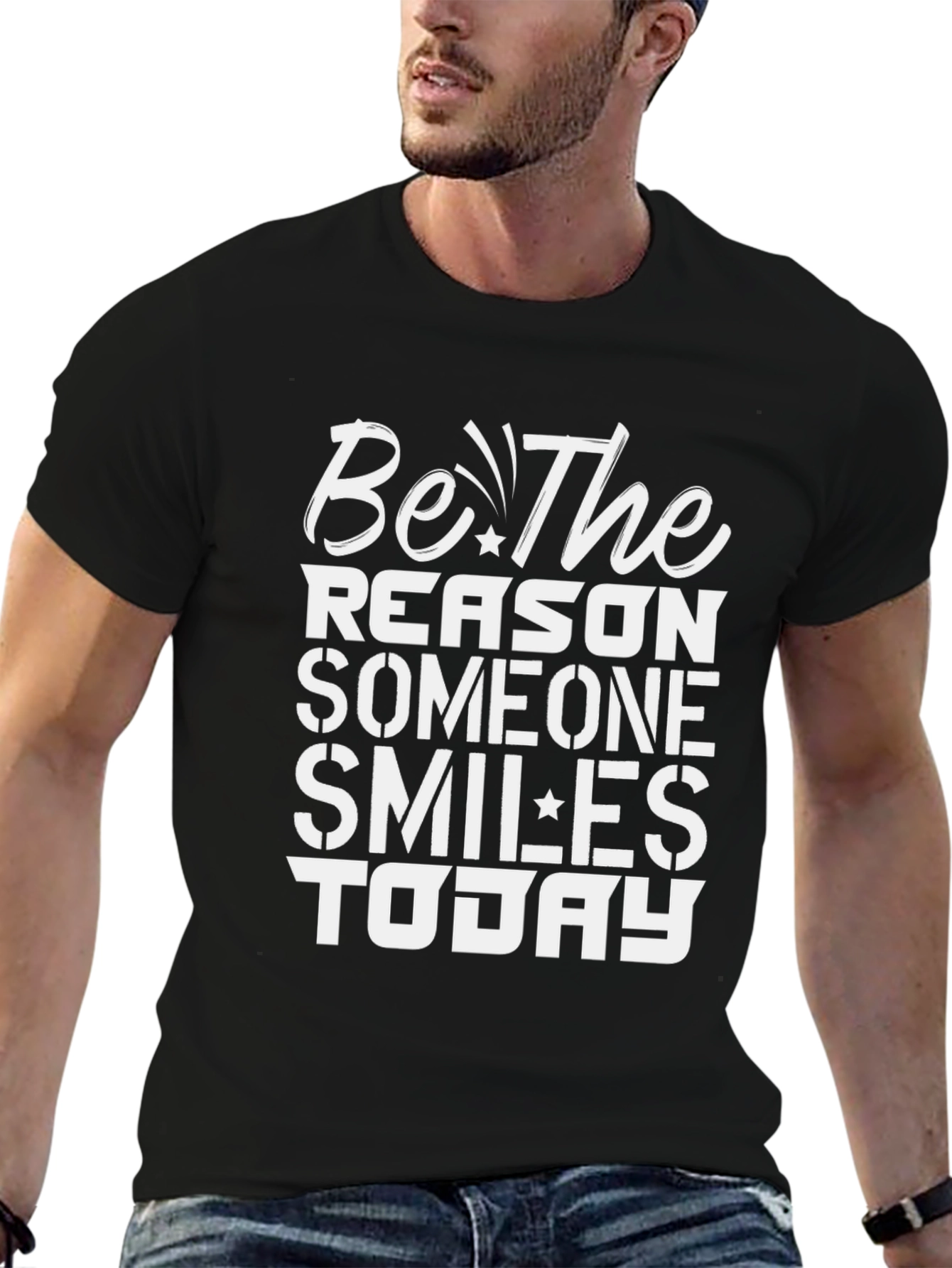 Be The Reason T-Shirt - Inspirational Graphic Tee