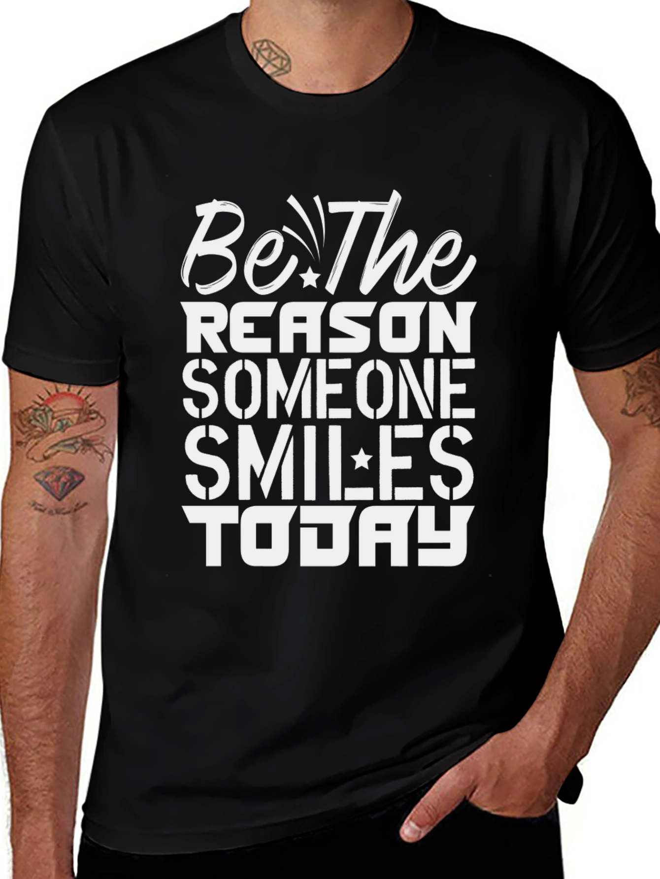 Be The Reason T-Shirt - Inspirational Graphic Tee