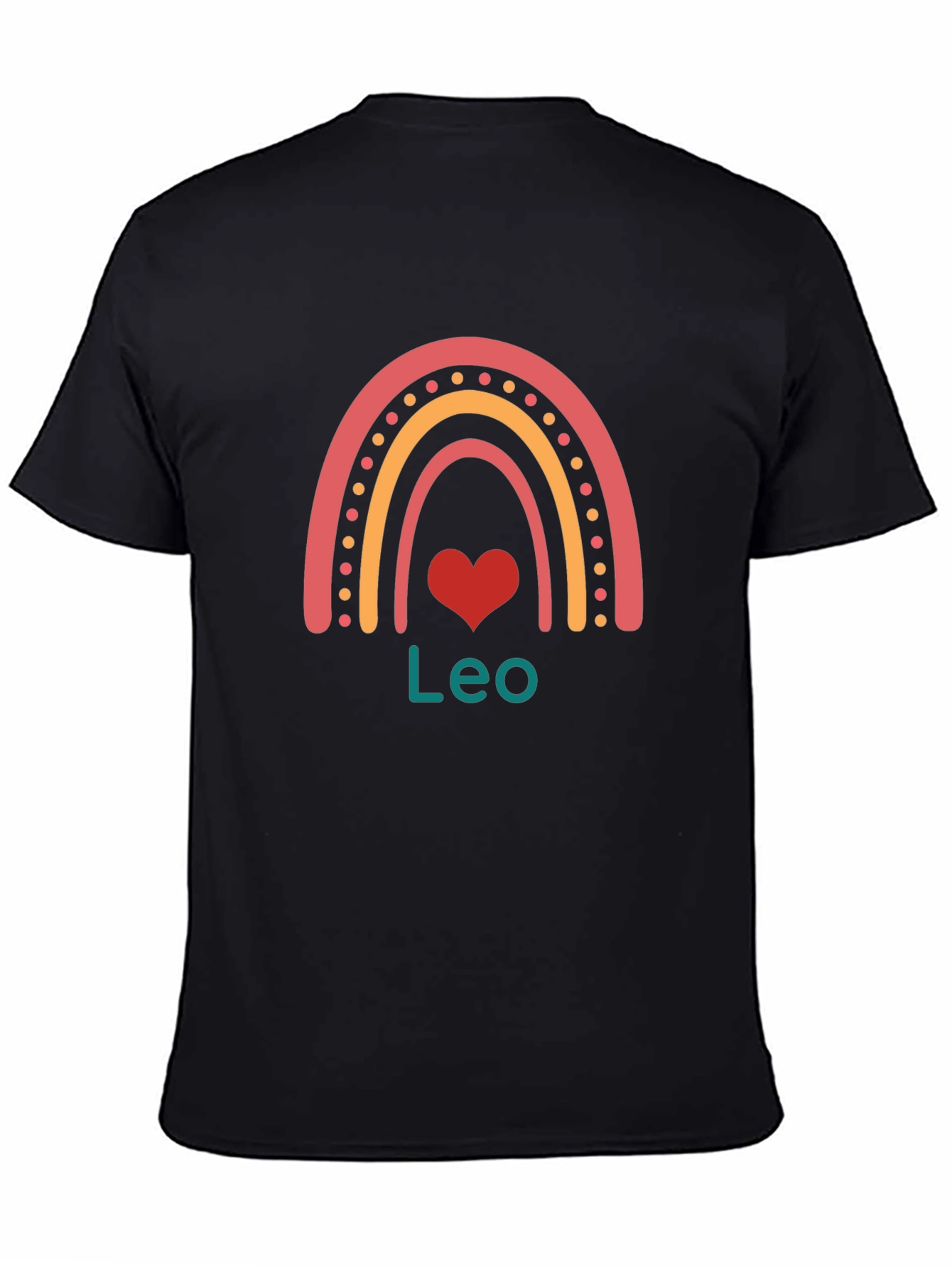 Leo Rainbow Graphic T-Shirt