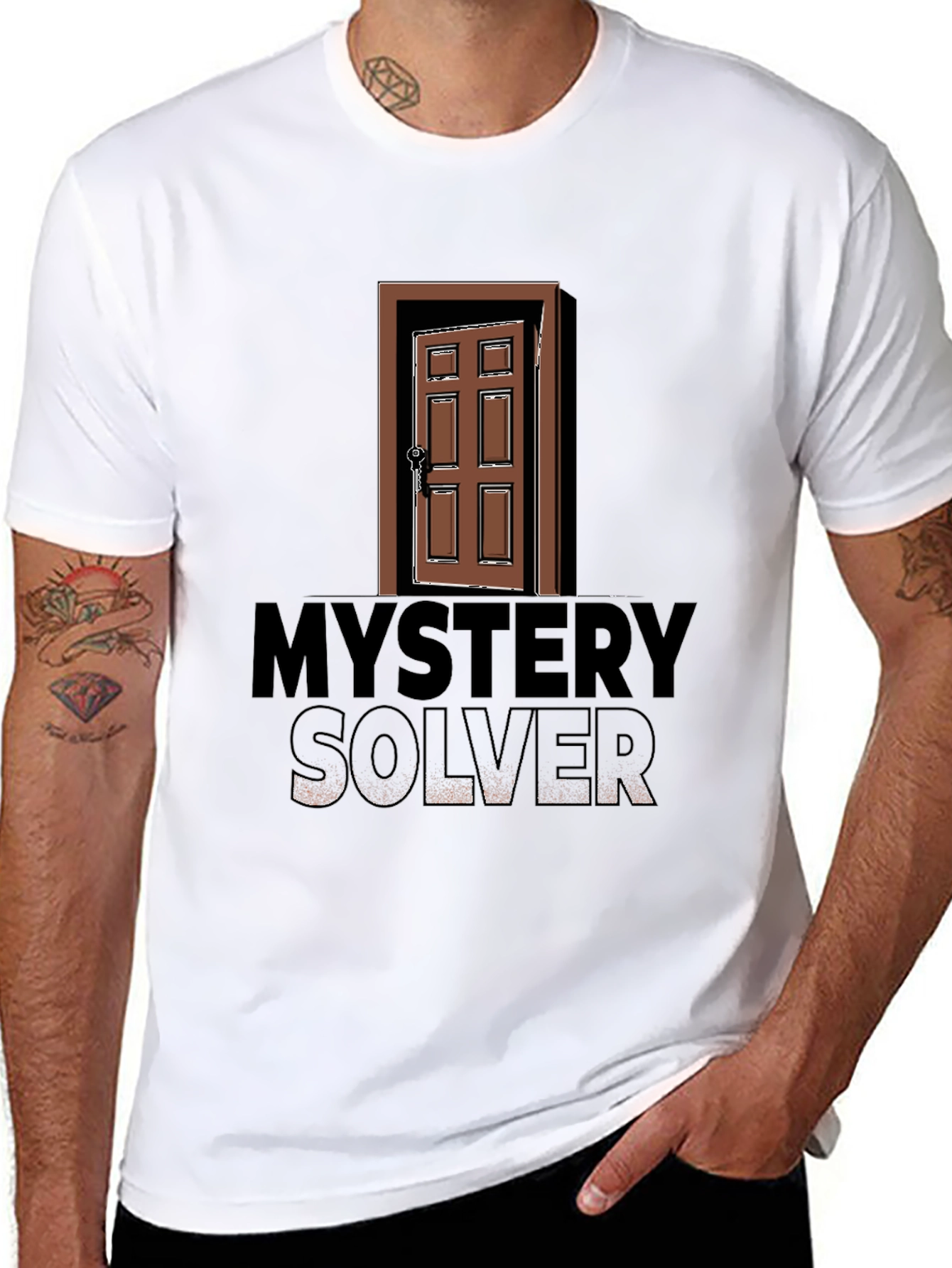 Mystery Solver Graphic Tee - Unlock Your Inner Detective!
