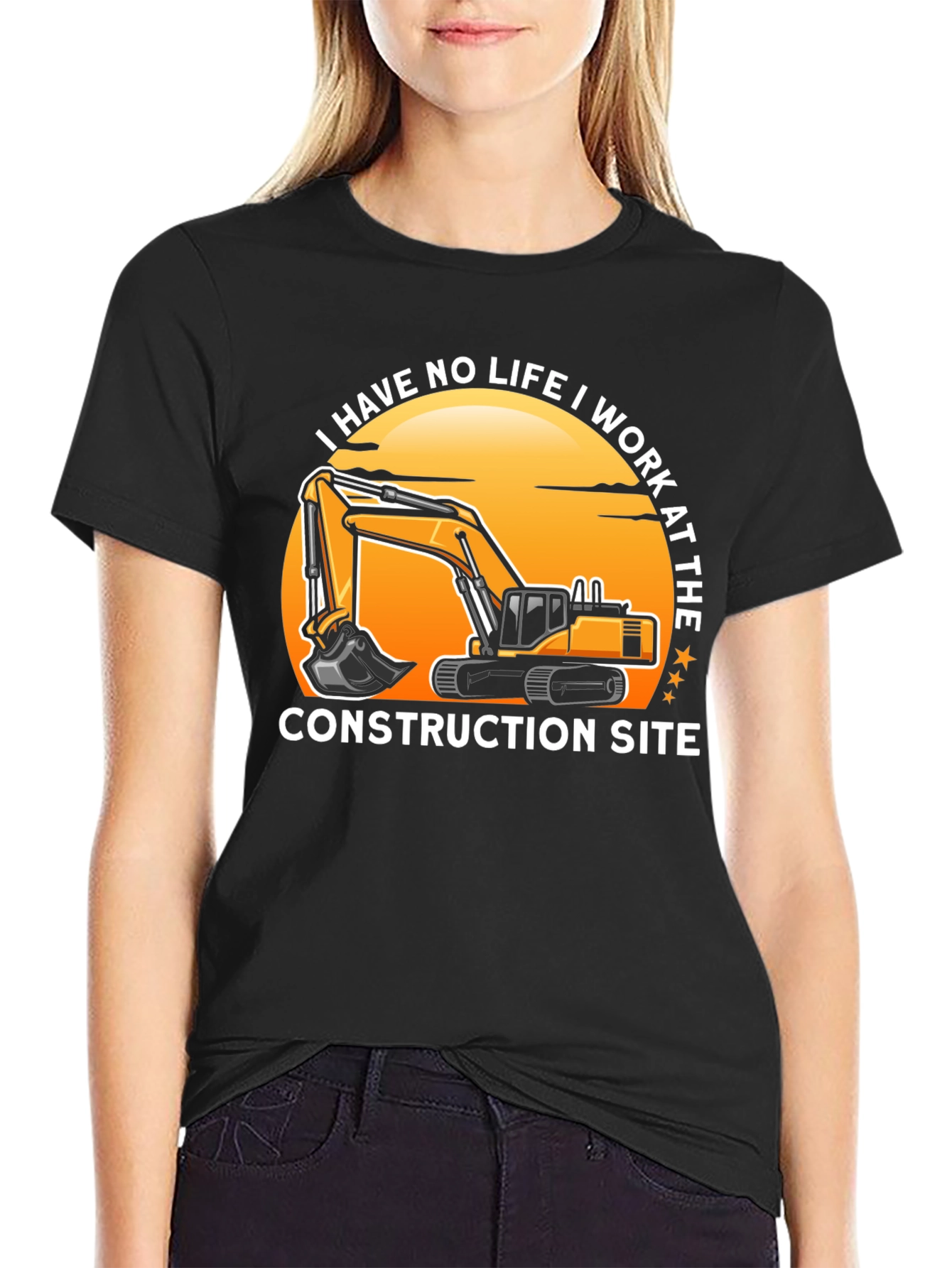 Construction Site Worker T-Shirt