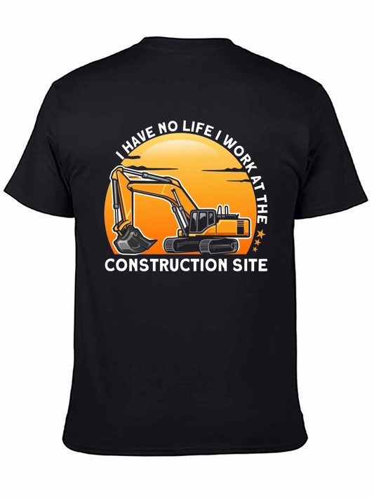 Construction Site Worker T-Shirt
