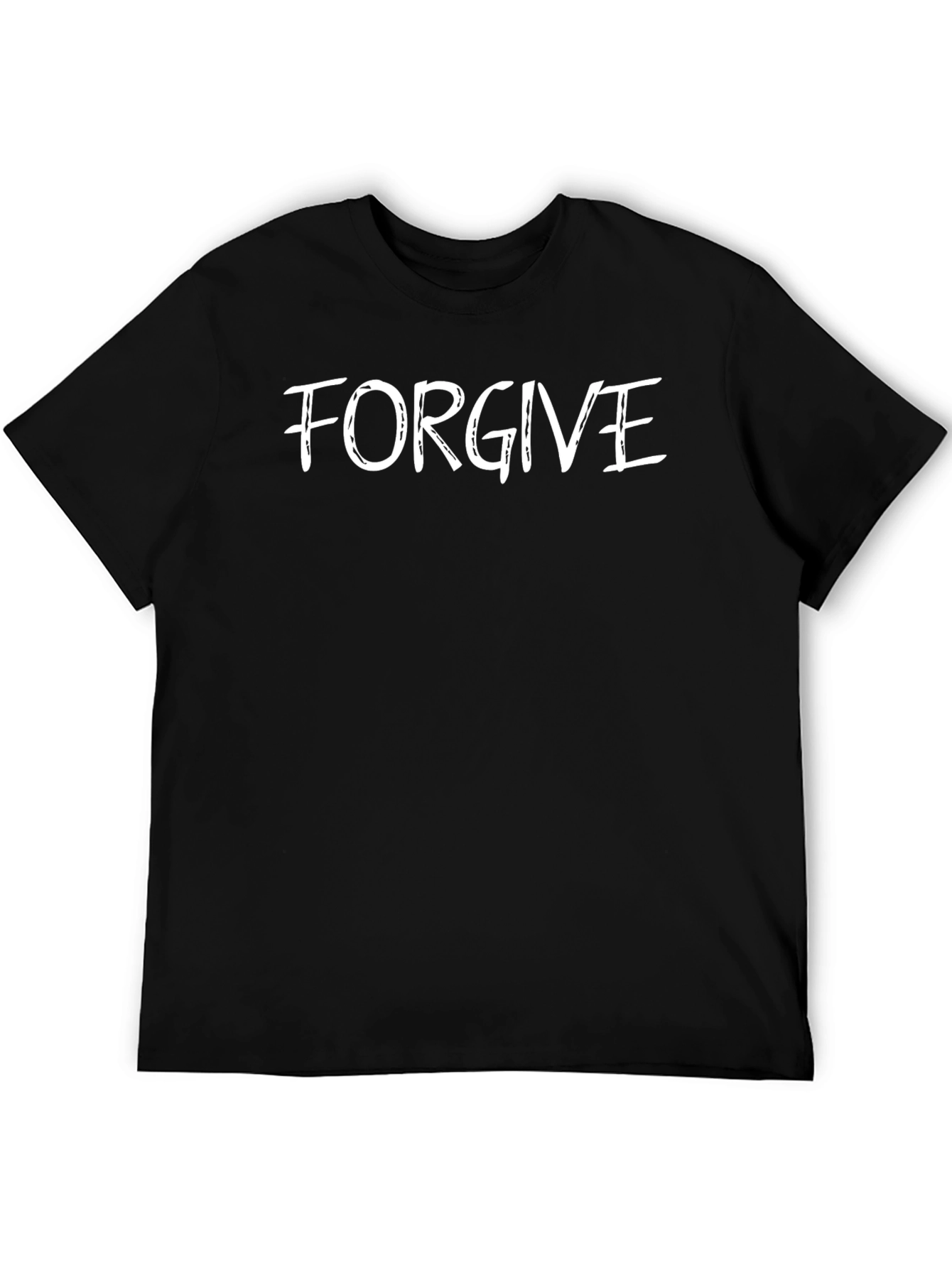 Forgive Graphic Tee - Mens Black T-Shirt