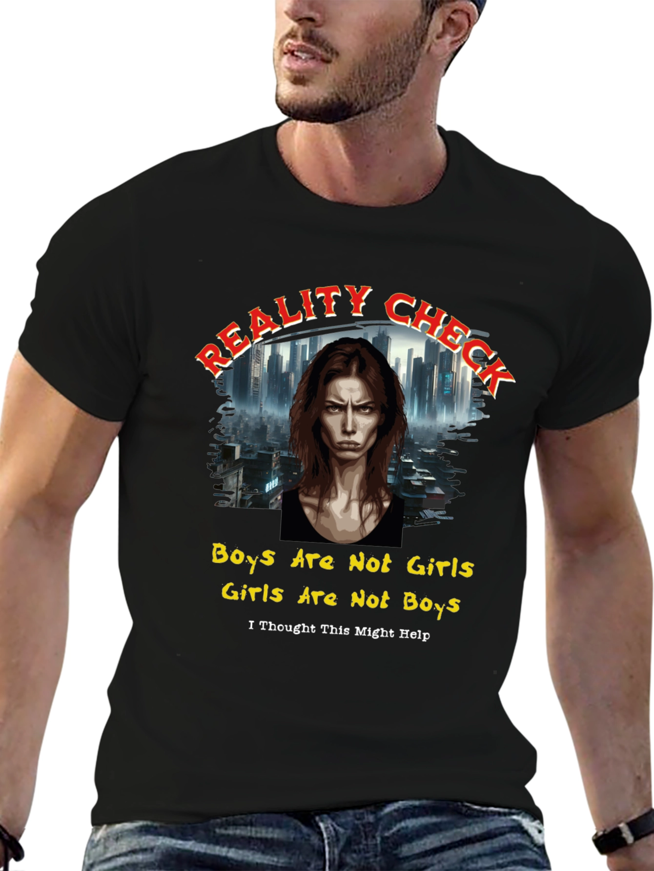 Reality Check Unisex T-Shirt