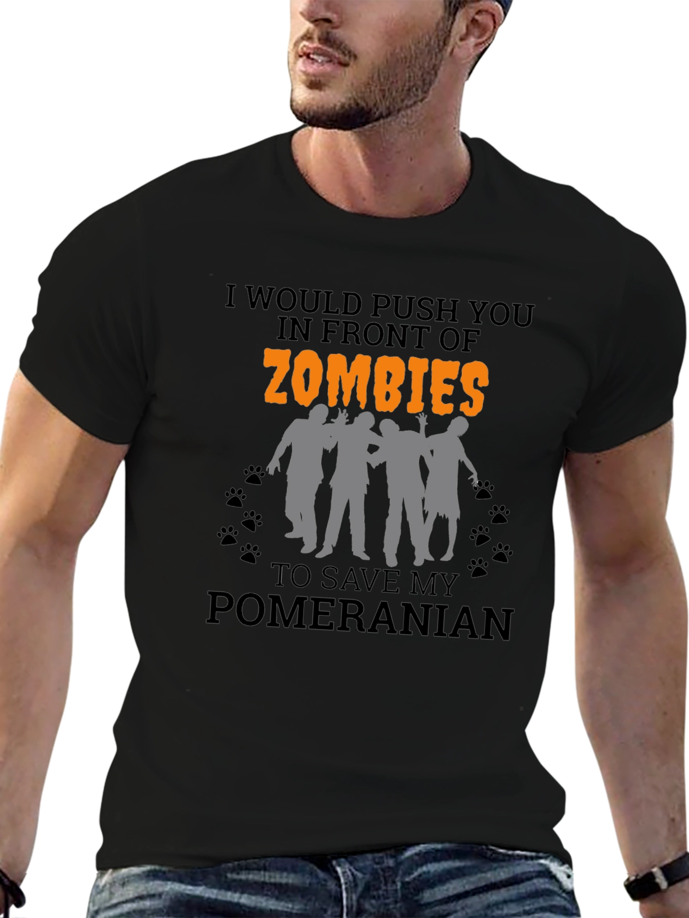 Zombie Pomeranian T-Shirt