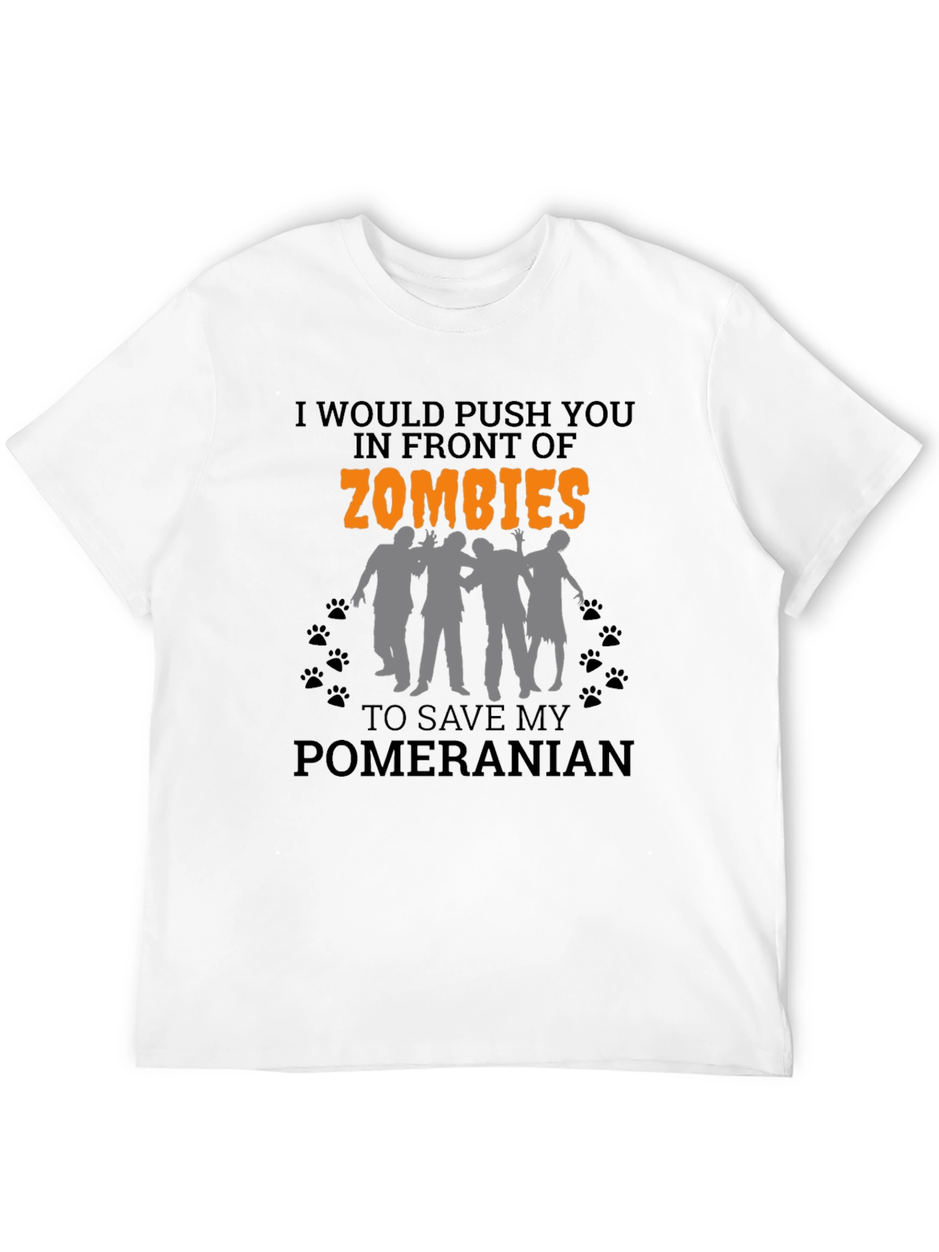 Zombie Pomeranian T-Shirt