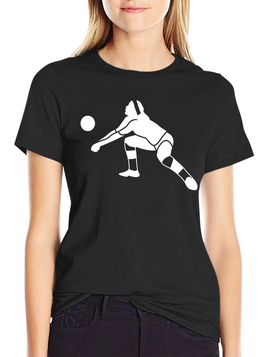 Volleyball Player Graphic Tee