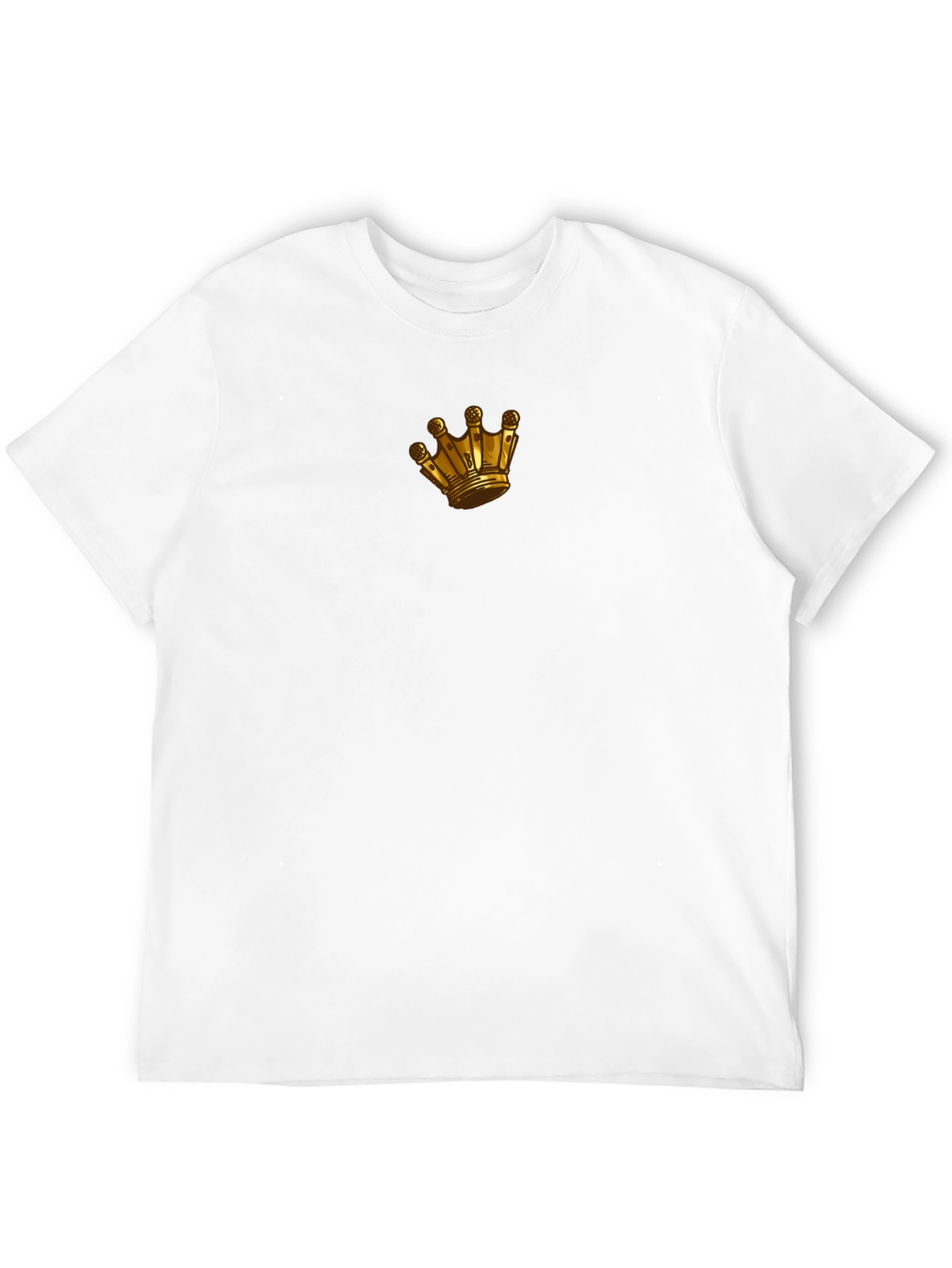 Gold Crown Graphic Black T-Shirt