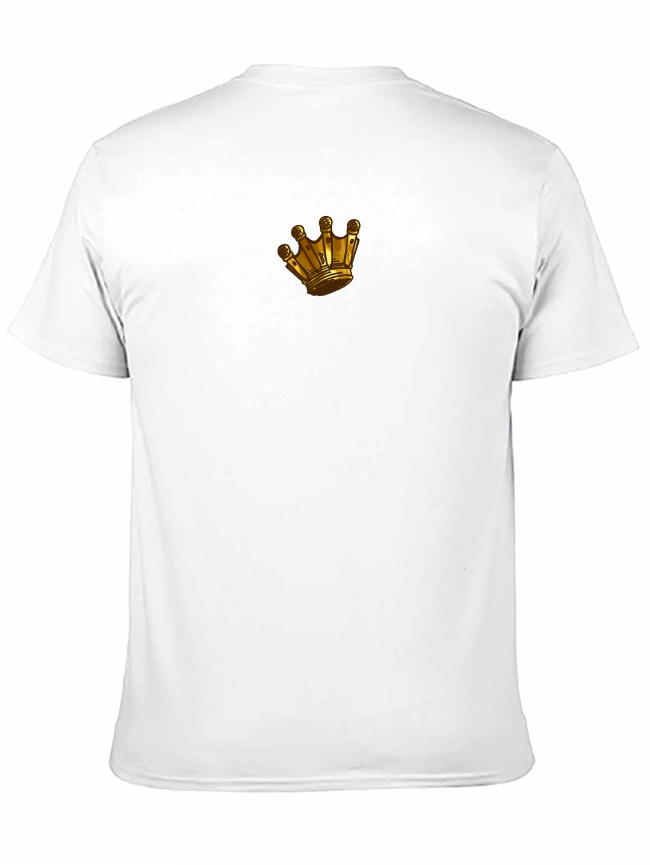 Gold Crown Graphic Black T-Shirt