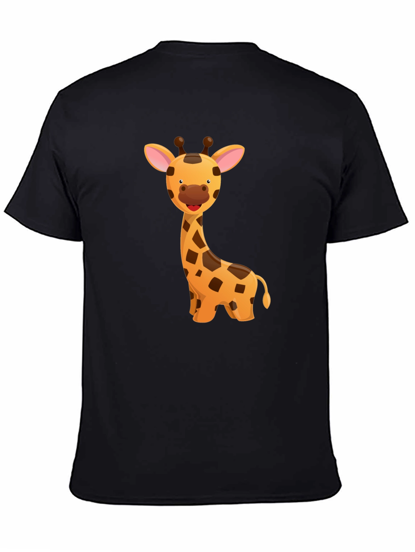 Giraffe Graphic T-Shirt - Fun Cartoon Design