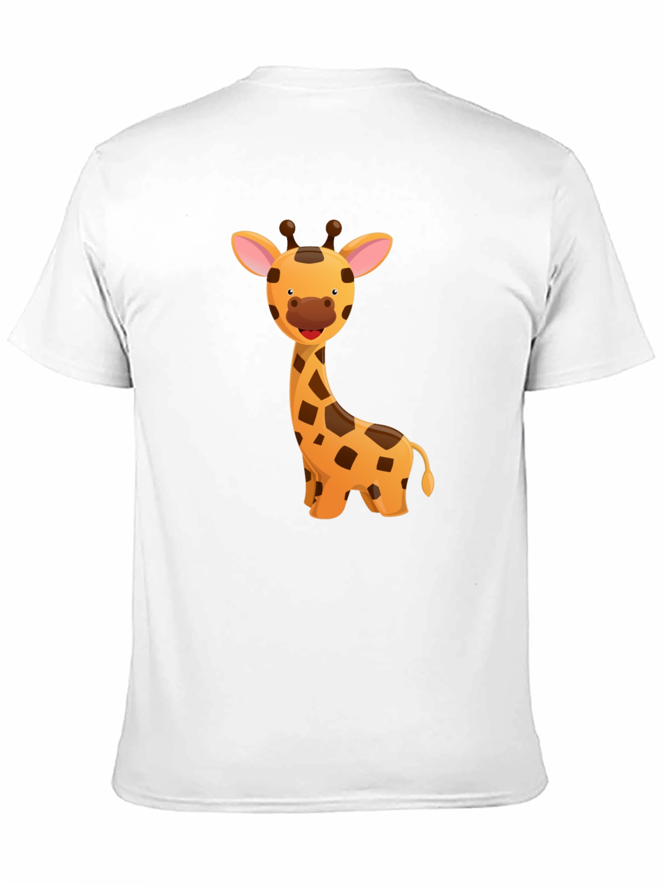 Giraffe Graphic T-Shirt - Fun Cartoon Design