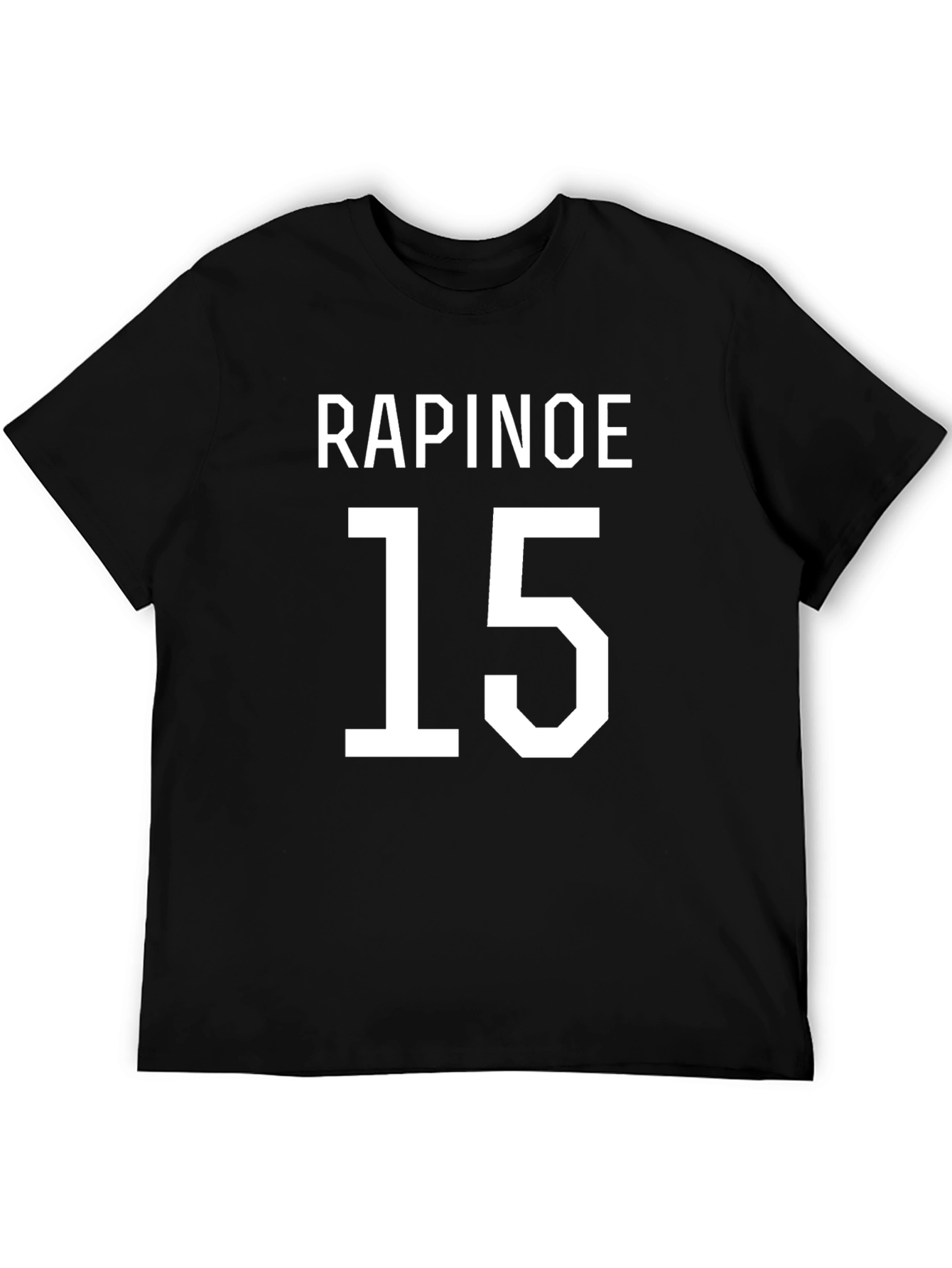 Rapinoe 15 Black T-Shirt Fan Apparel