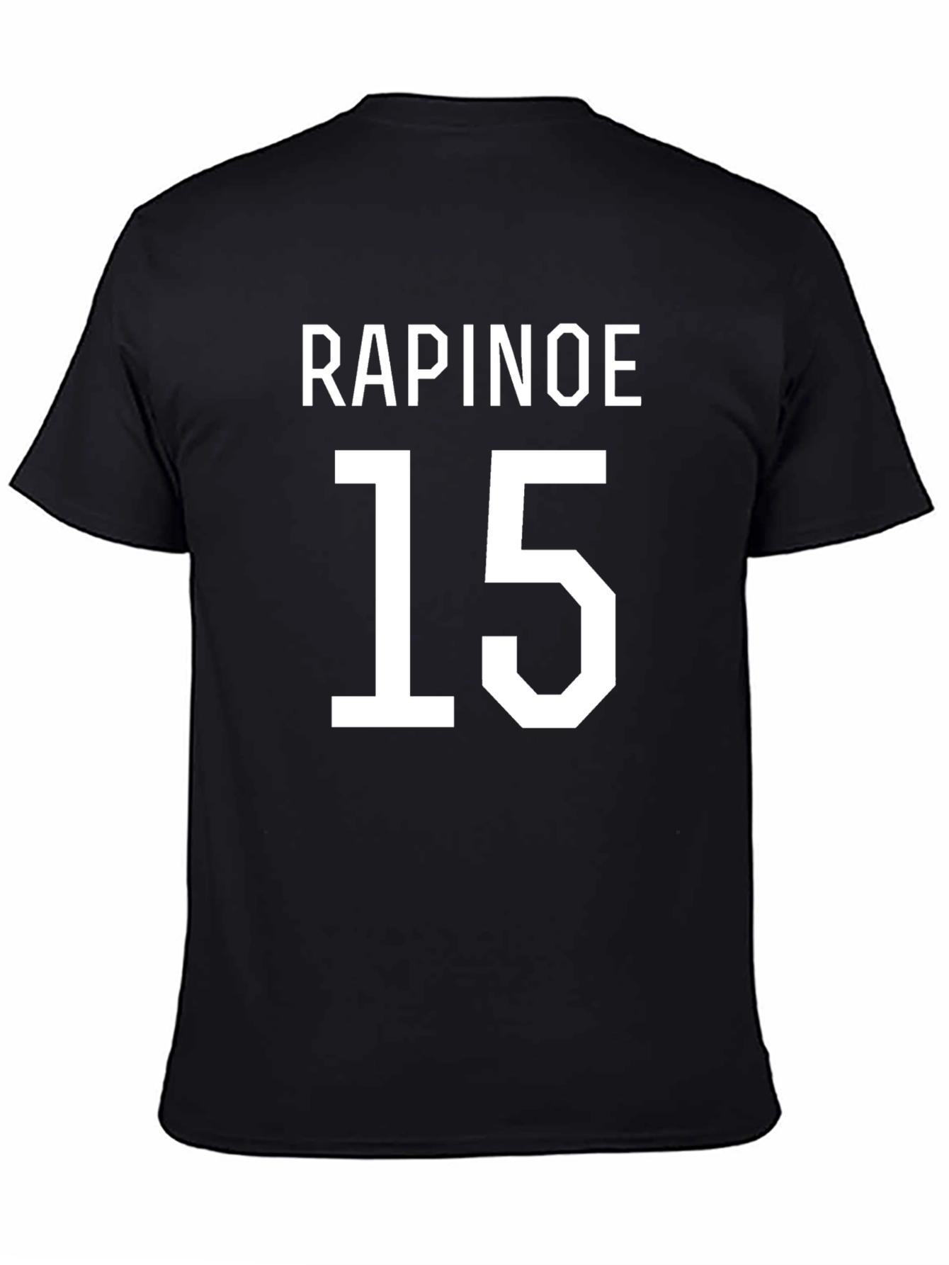 Rapinoe 15 Black T-Shirt Fan Apparel