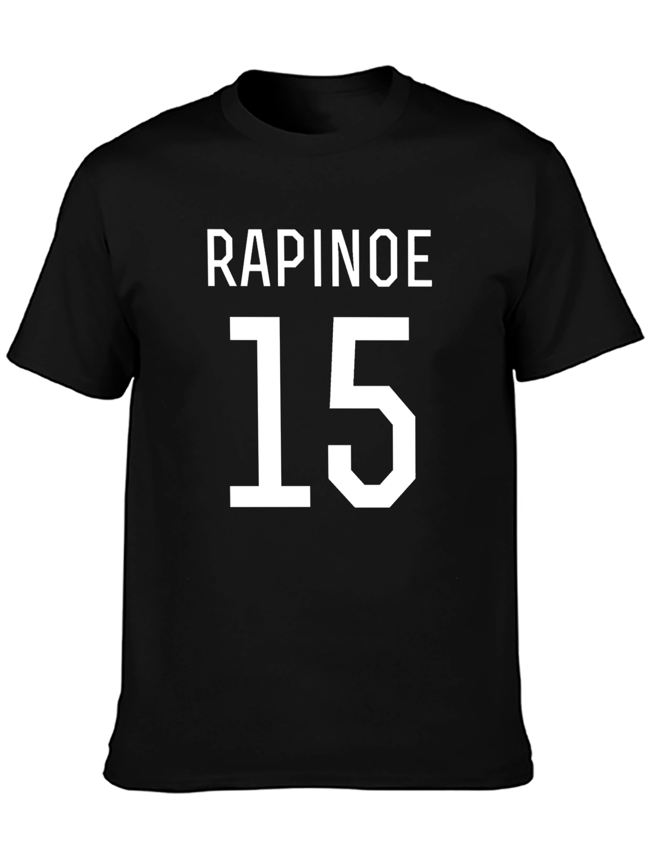 Rapinoe 15 Black T-Shirt Fan Apparel