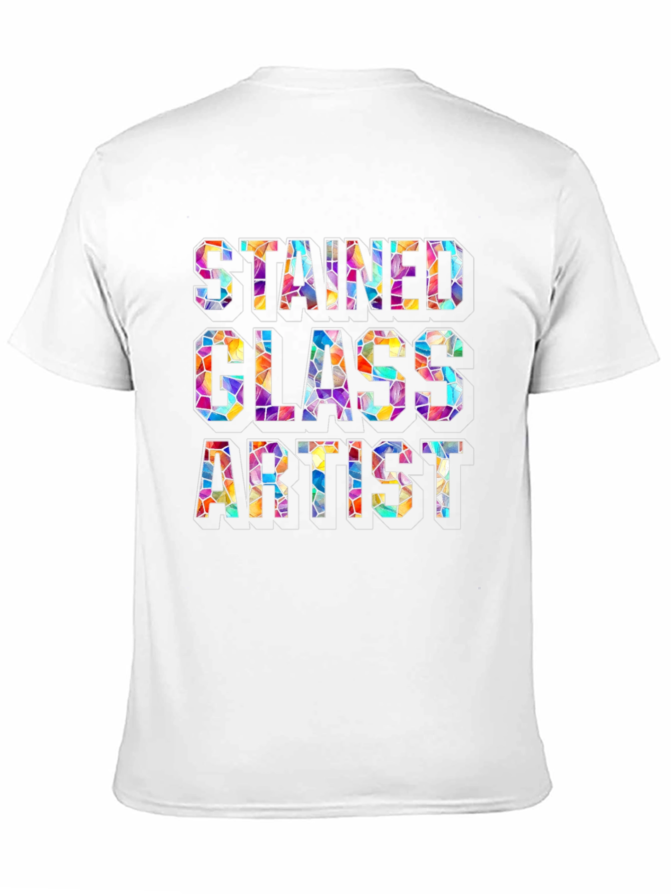 Stained Glass Artist Graphic T-Shirt