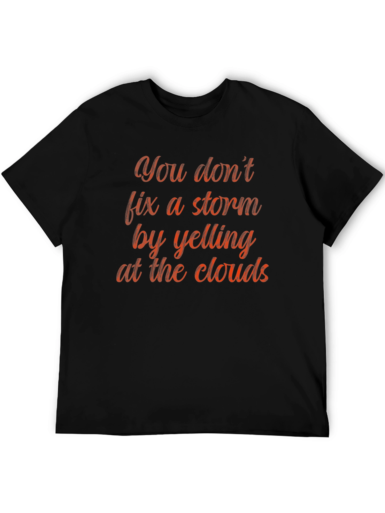 Storm Clouds T-Shirt - Dont Yell