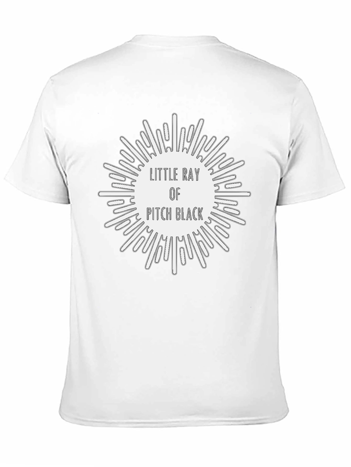Little Ray of Pitch Black Graphic T-Shirt