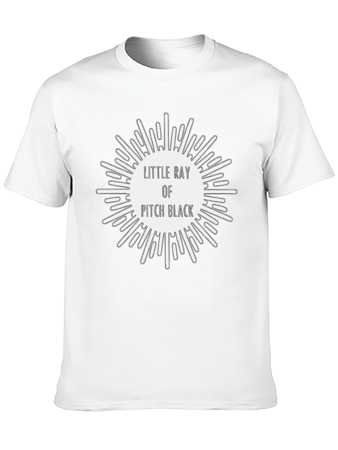 Little Ray of Pitch Black Graphic T-Shirt