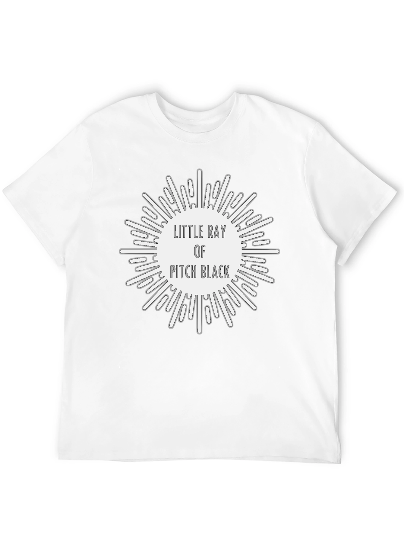 Little Ray of Pitch Black Graphic T-Shirt