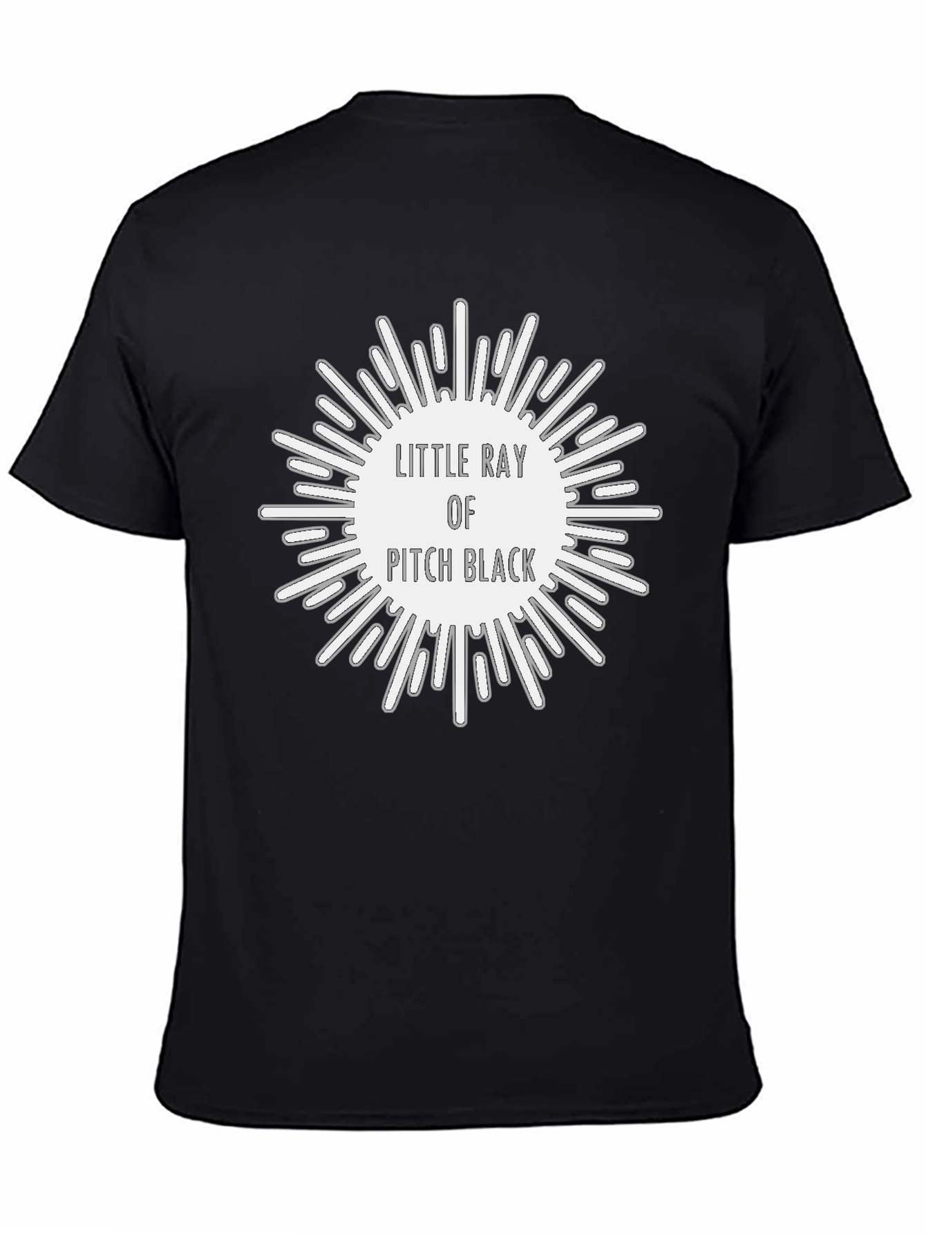 Little Ray of Pitch Black Graphic T-Shirt