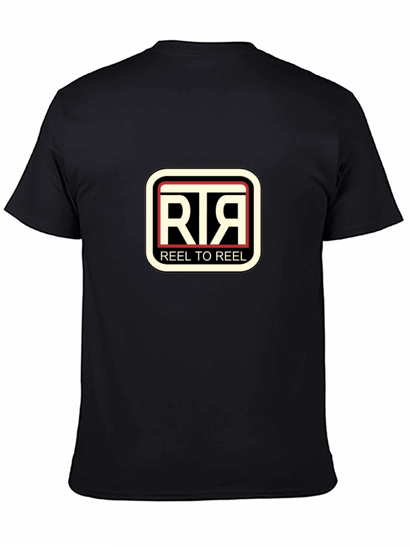 Reel to Reel Black Graphic Tee