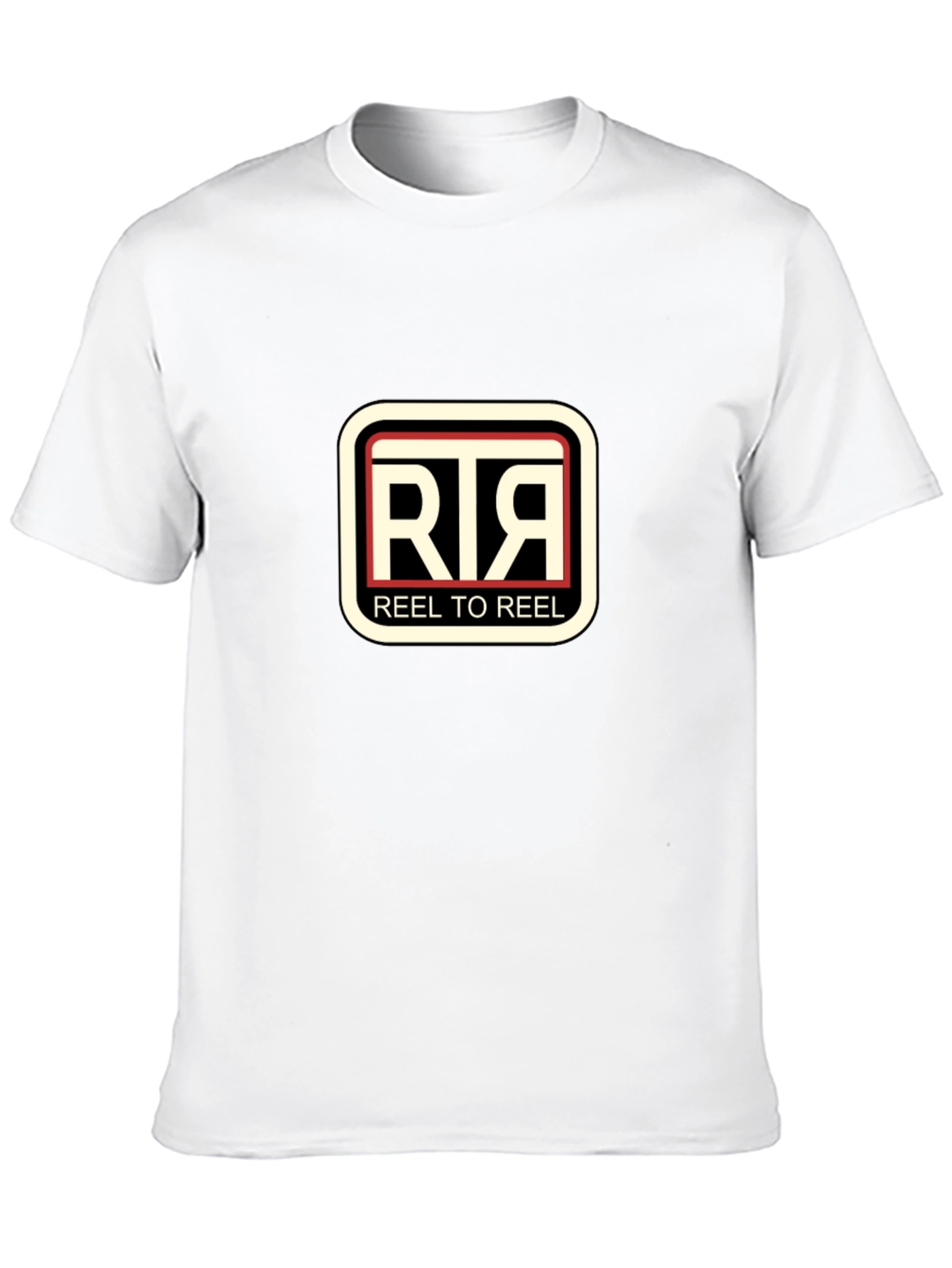 Reel to Reel Black Graphic Tee
