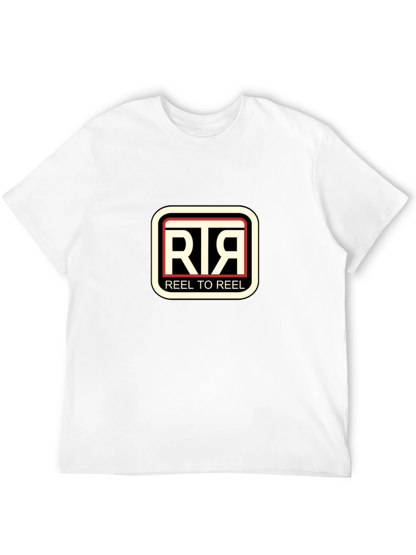 Reel to Reel Black Graphic Tee