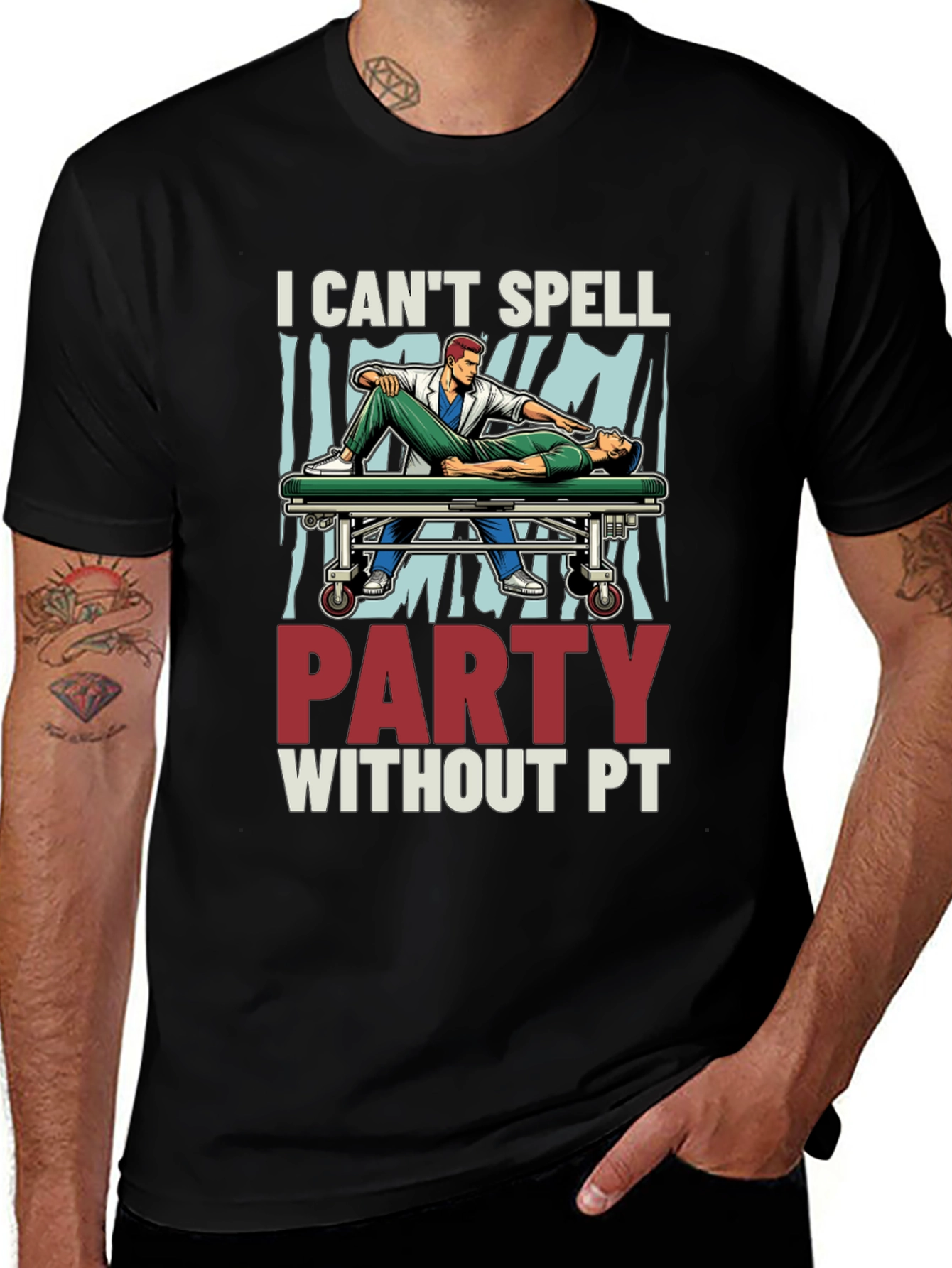 I Cant Spell Party Without PT T-Shirt