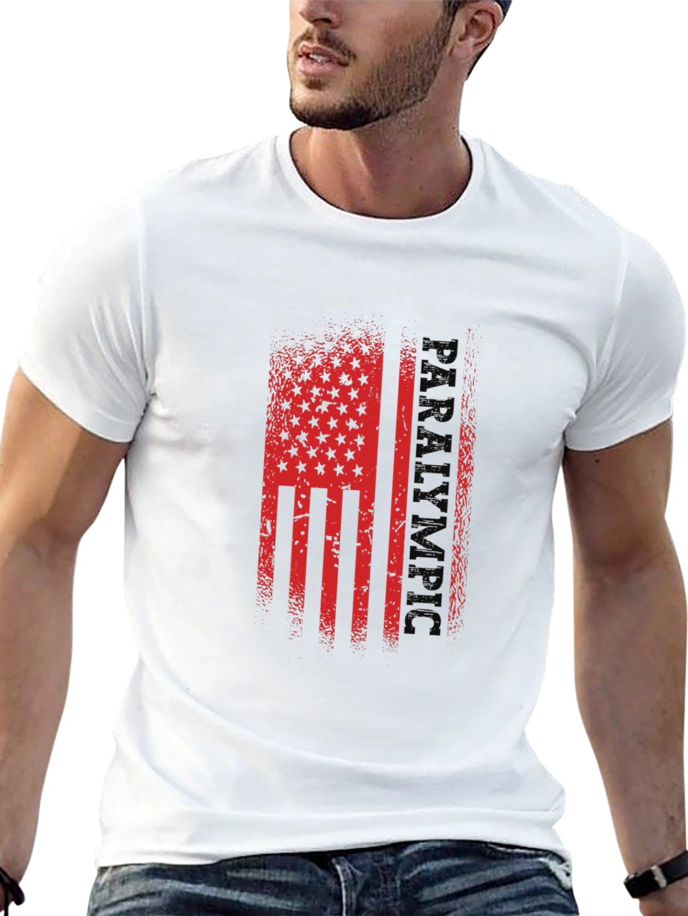 Patriotic Paralyzed T-Shirt - Black