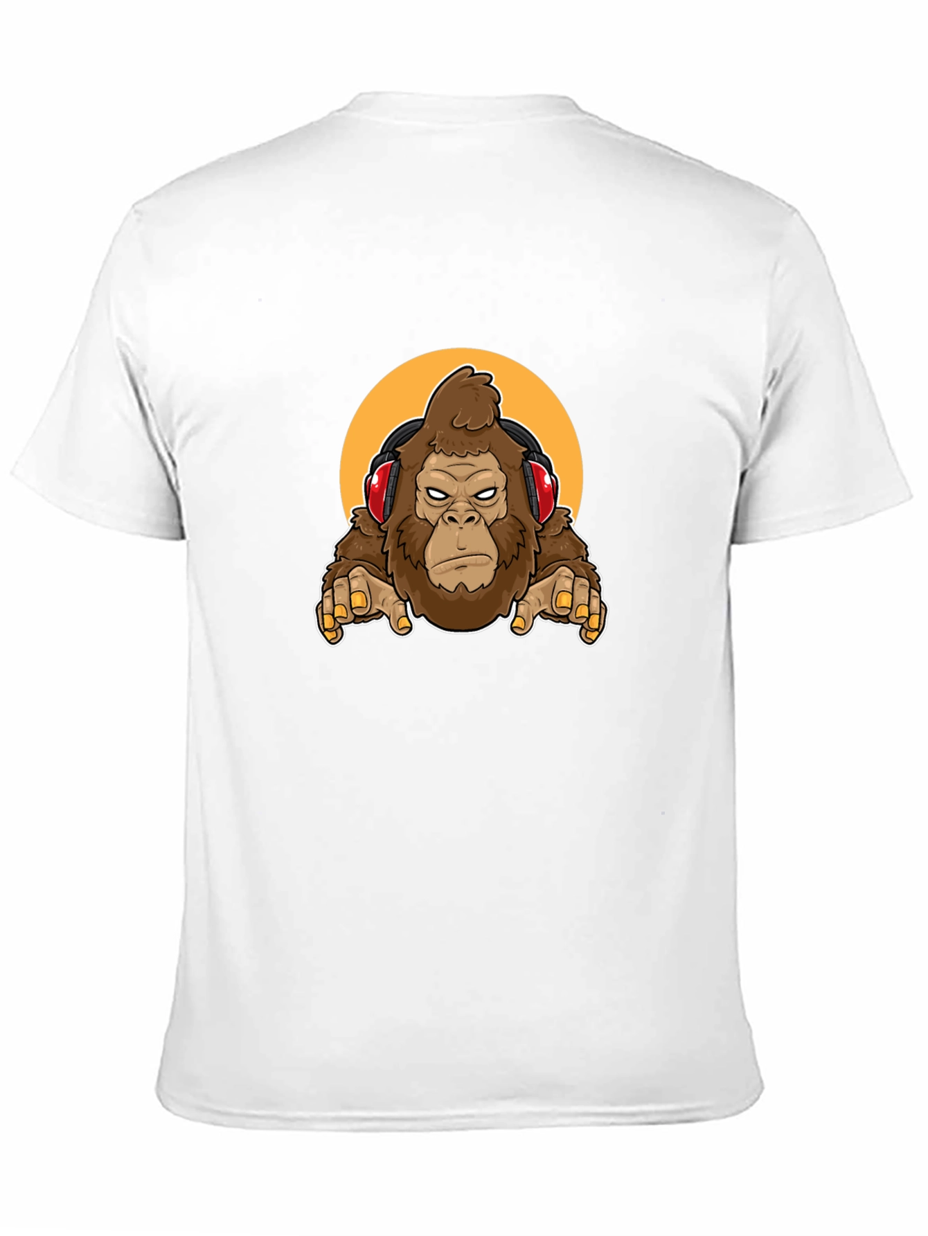 Cool Ape DJ T-Shirt - Black Graphic Tee