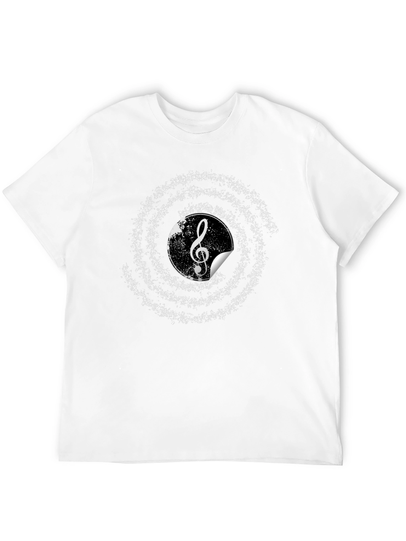 Musical Note Graphic T-Shirt