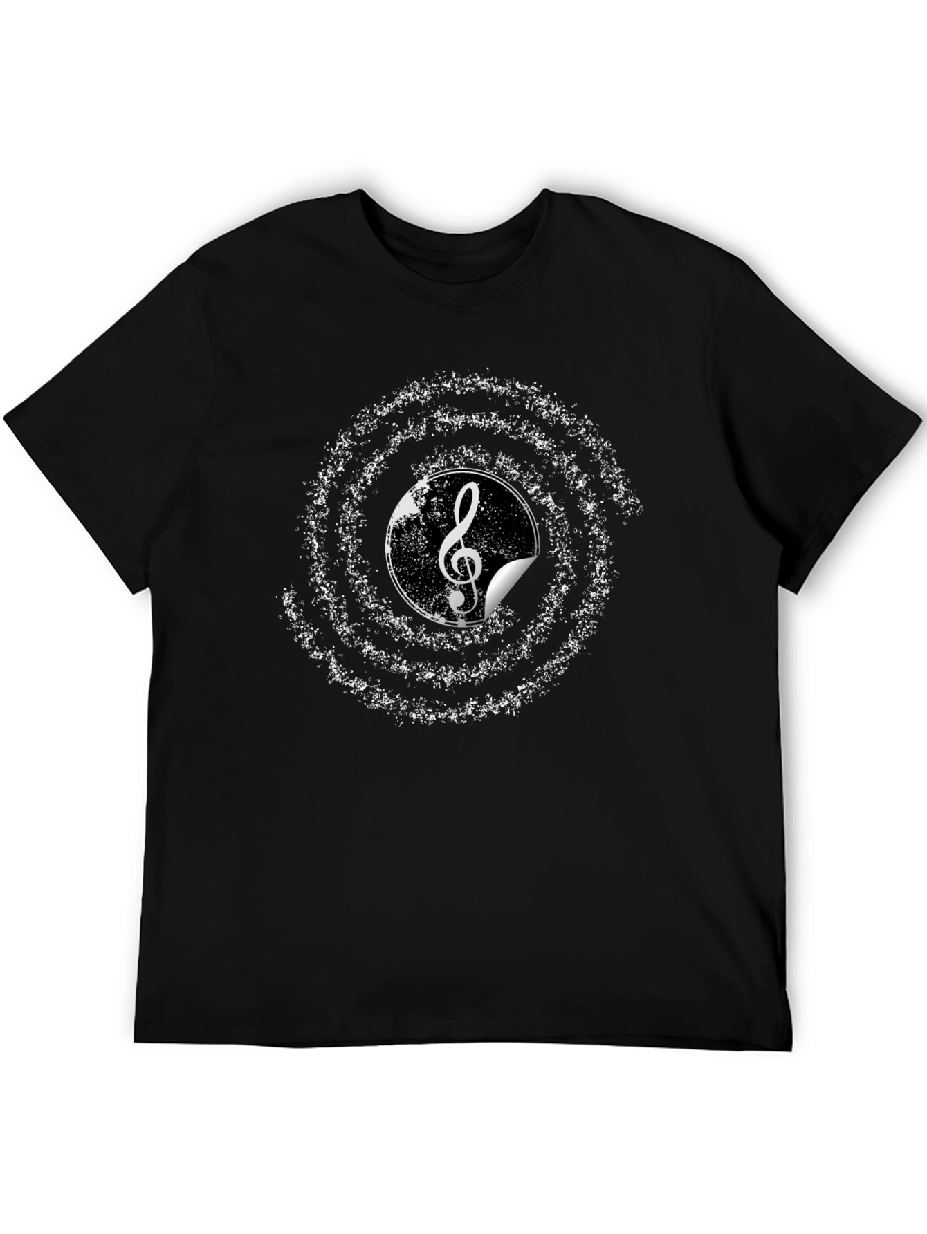 Musical Note Graphic T-Shirt