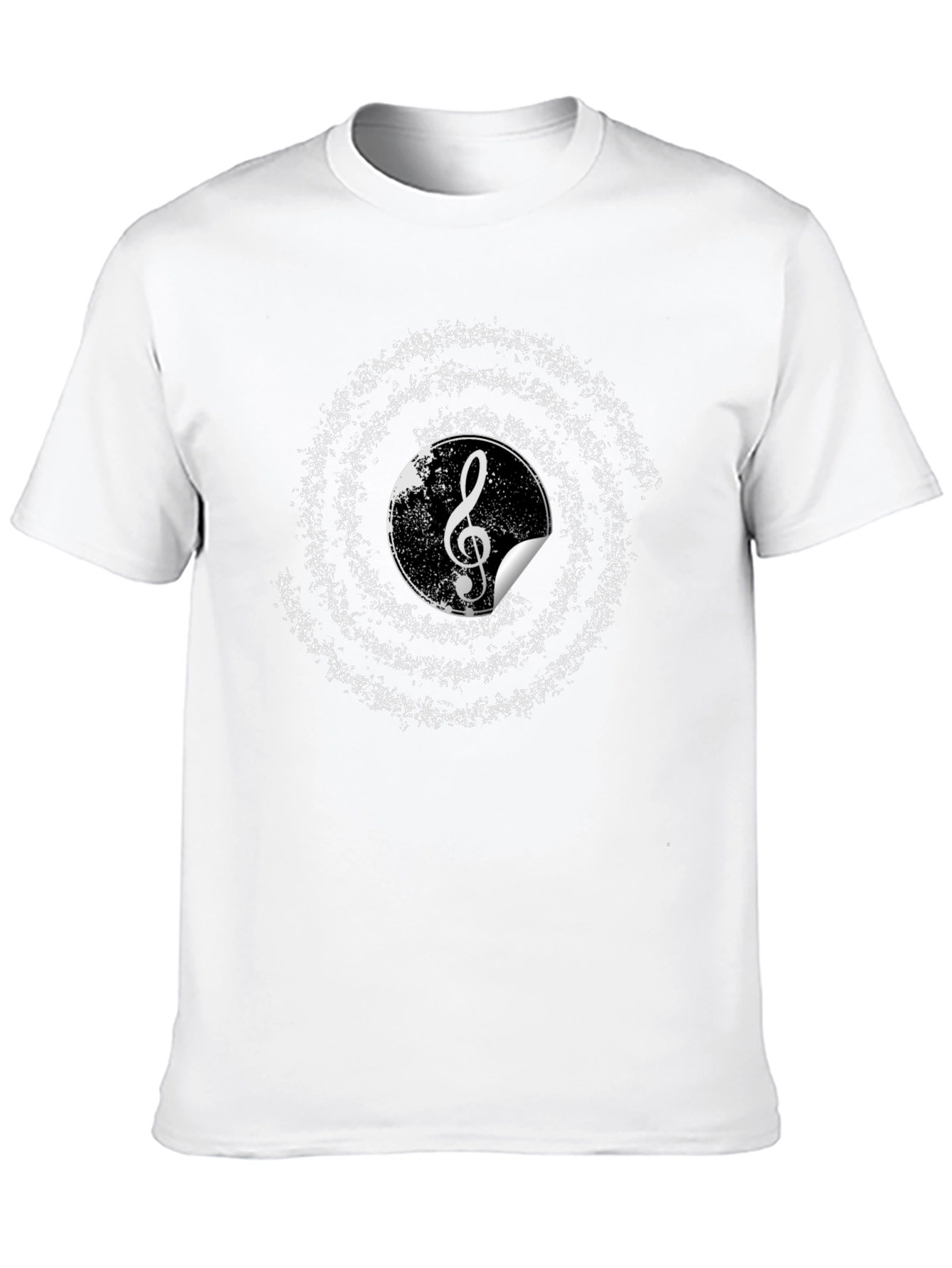 Musical Note Graphic T-Shirt