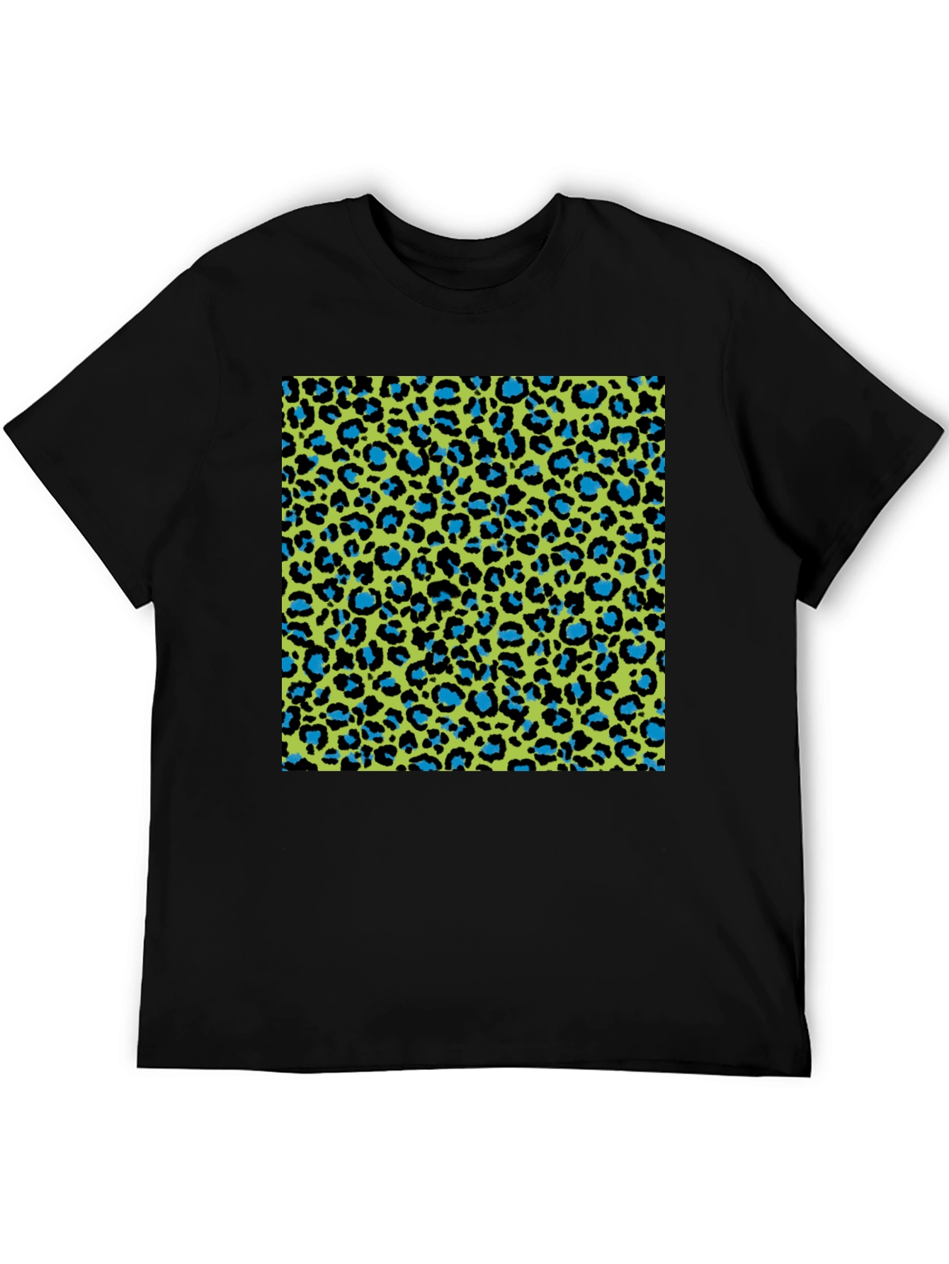 Vibrant Leopard Print T-Shirt - Bold Style