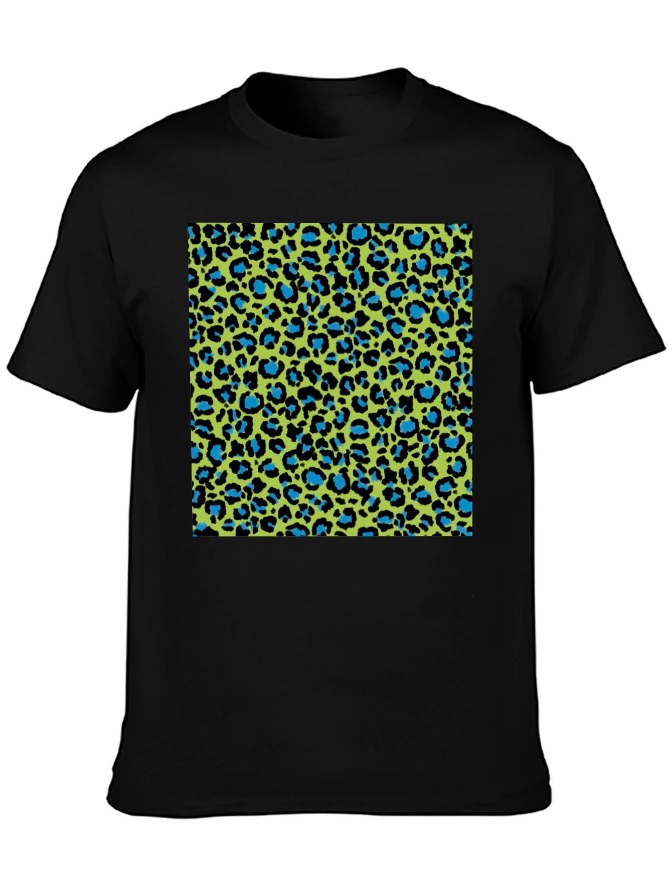Vibrant Leopard Print T-Shirt - Bold Style
