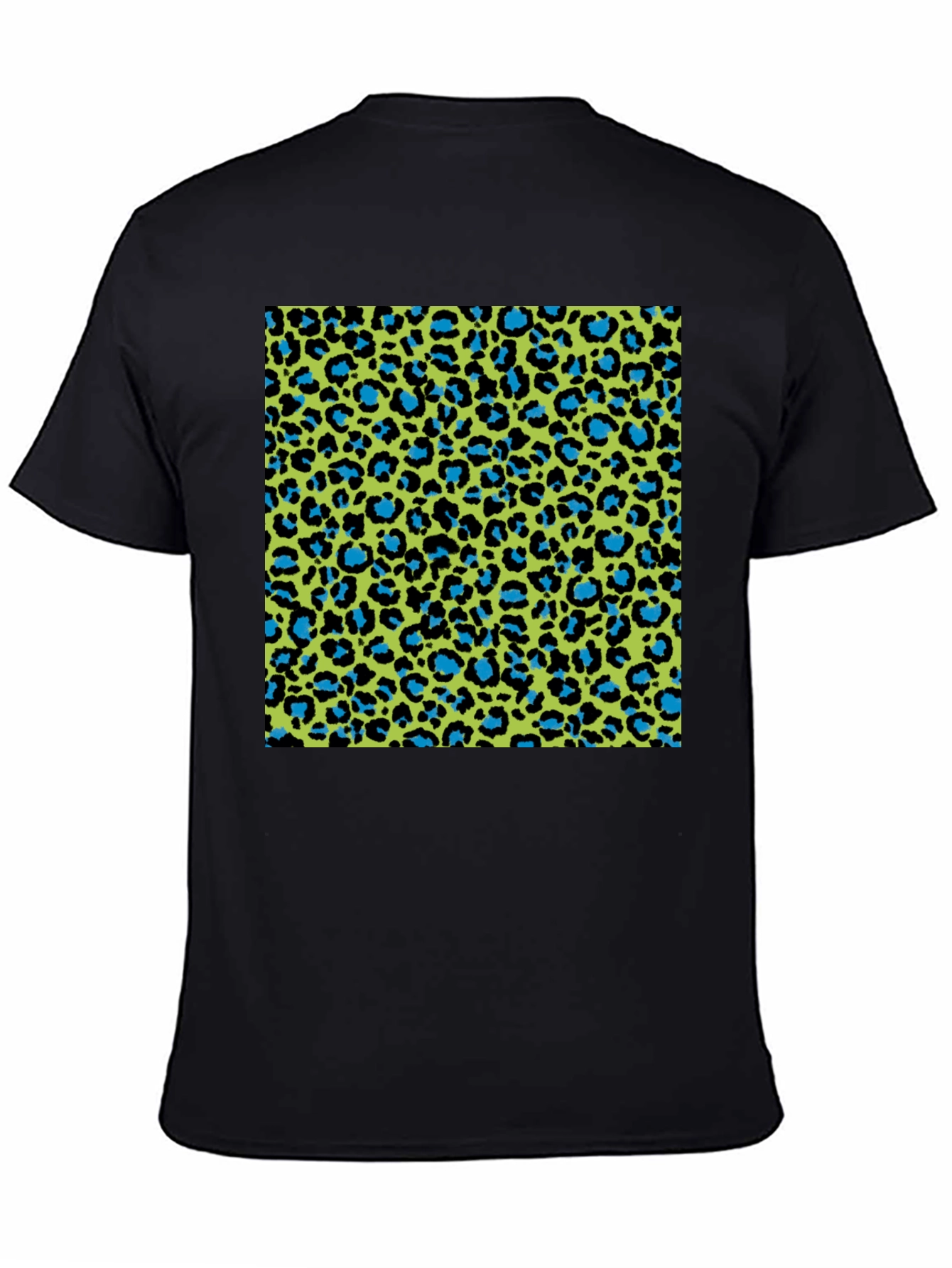 Vibrant Leopard Print T-Shirt - Bold Style
