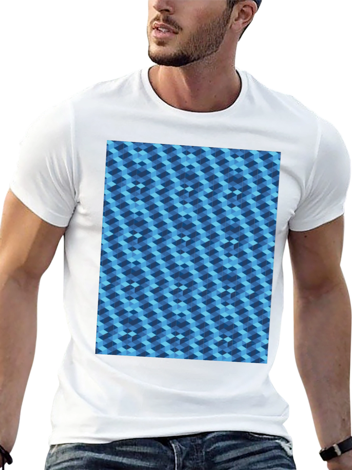 Geometric Illusion T-Shirt