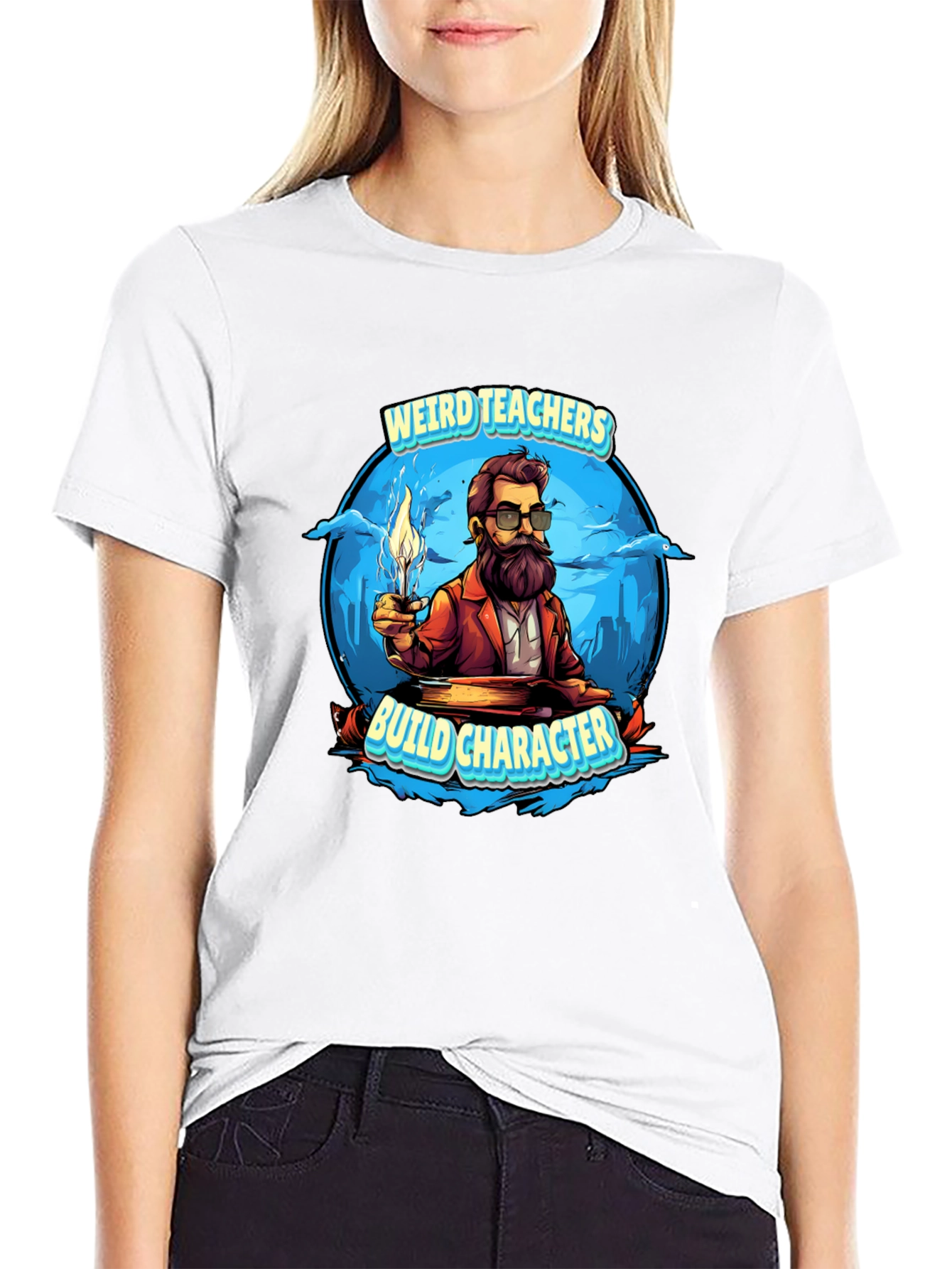 Weird Teachers Build Character T-Shirt