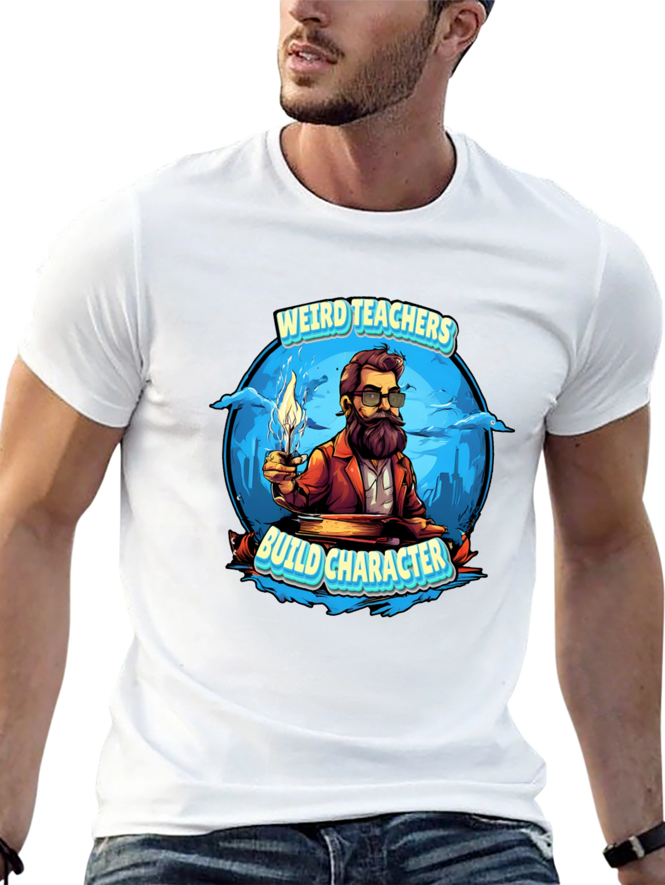Weird Teachers Build Character T-Shirt